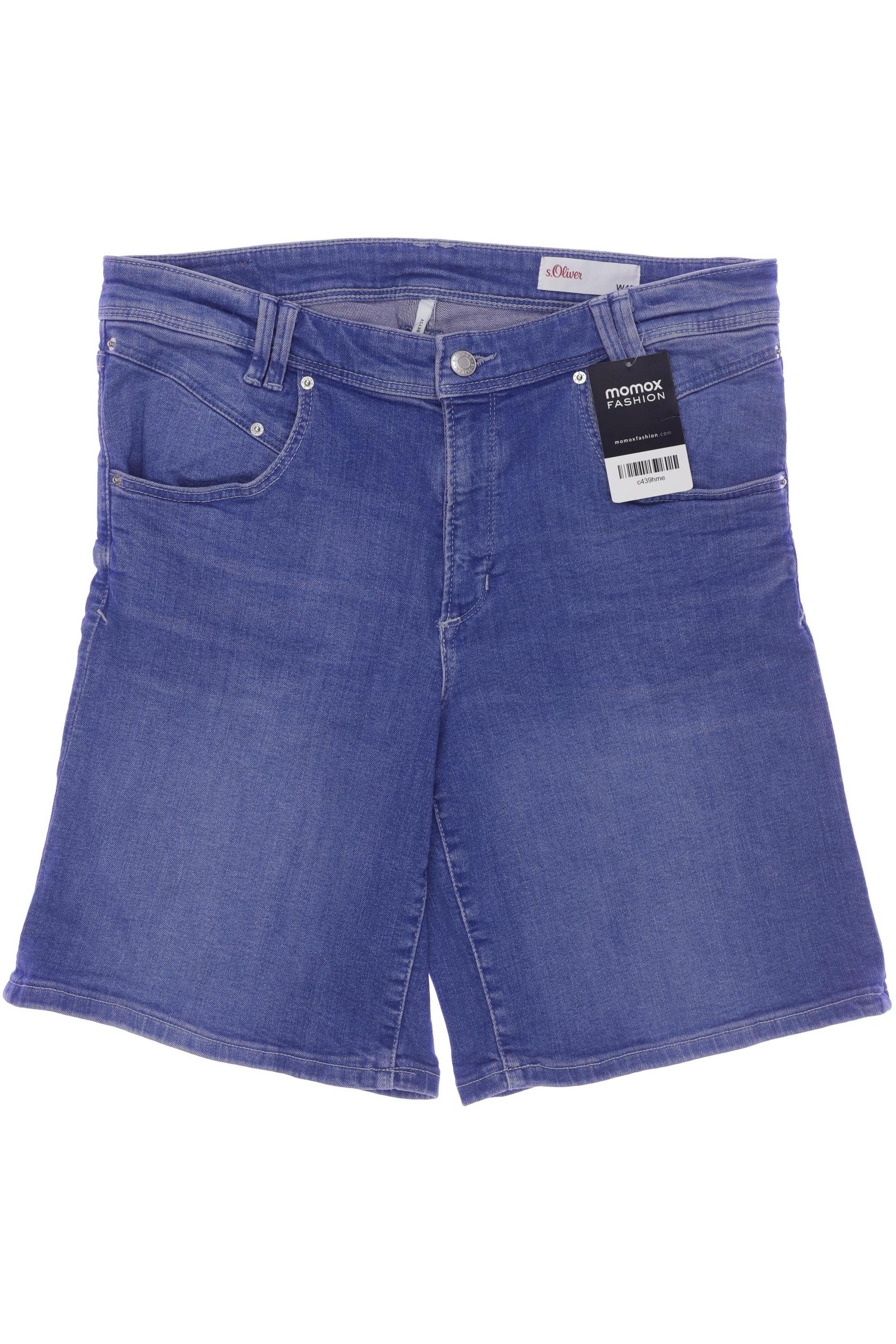 

s.Oliver Damen Shorts, blau, Gr. 40