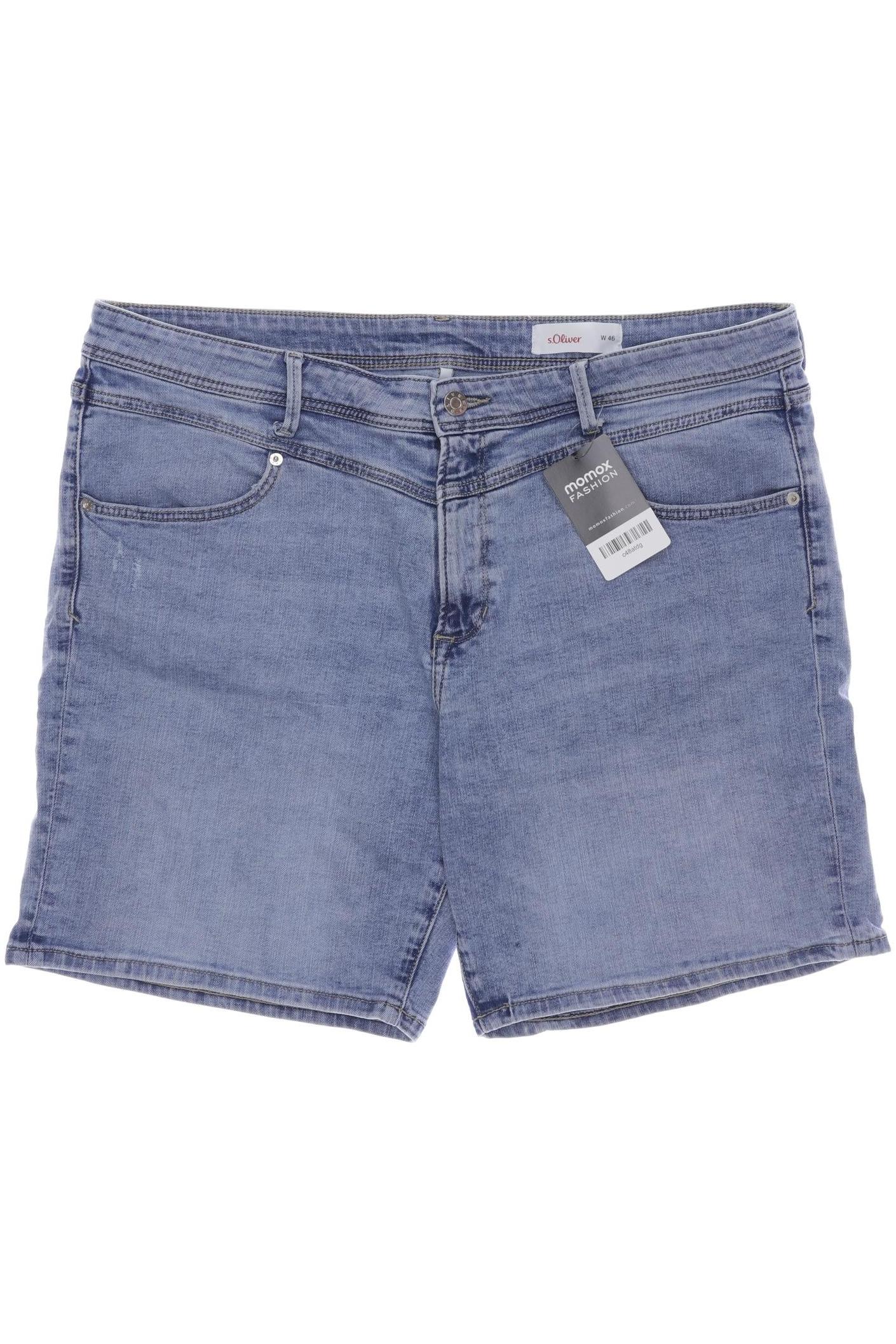 

s.Oliver Damen Shorts, blau, Gr. 46