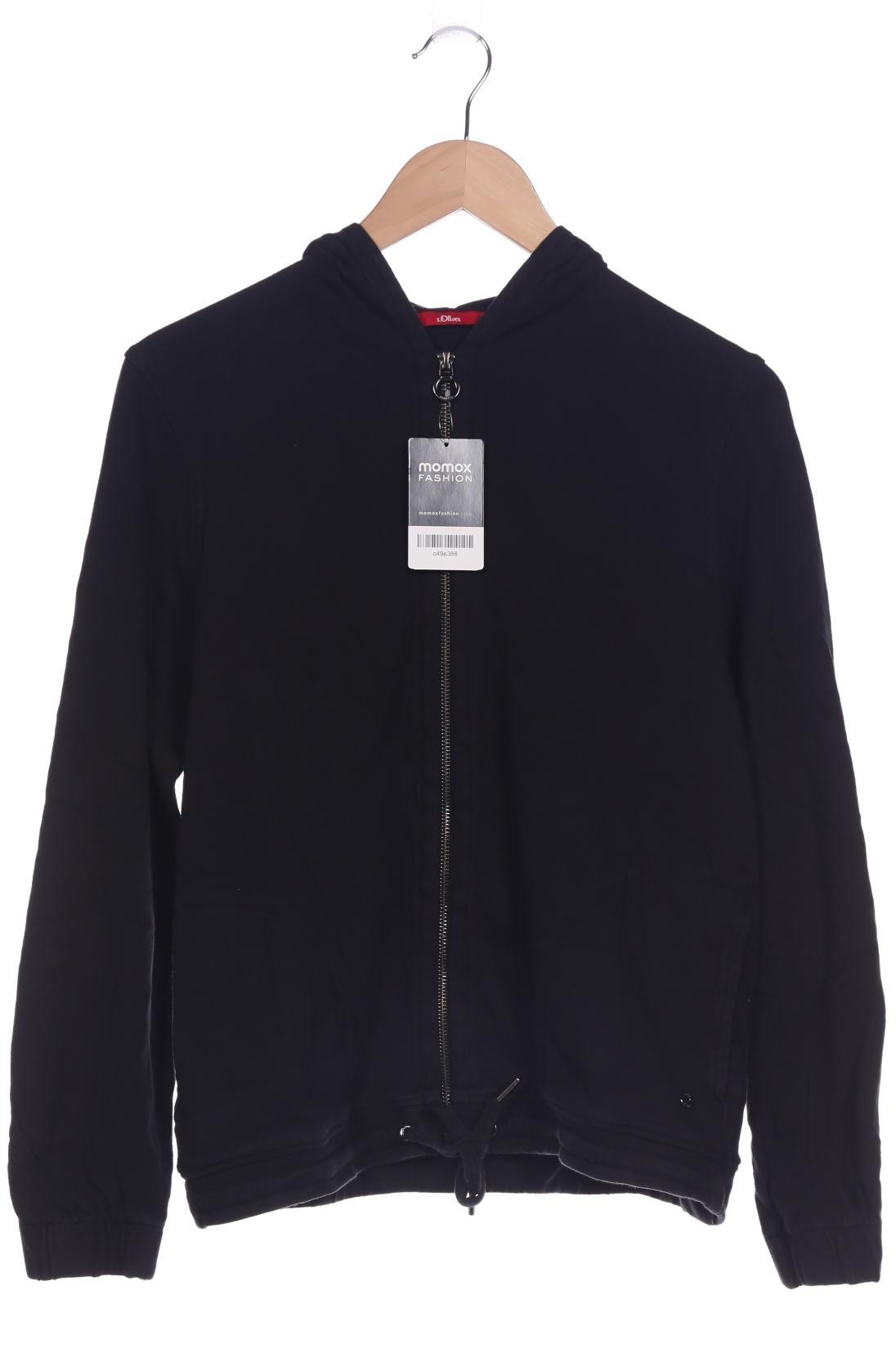 

s.Oliver Damen Kapuzenpullover, schwarz, Gr. 40