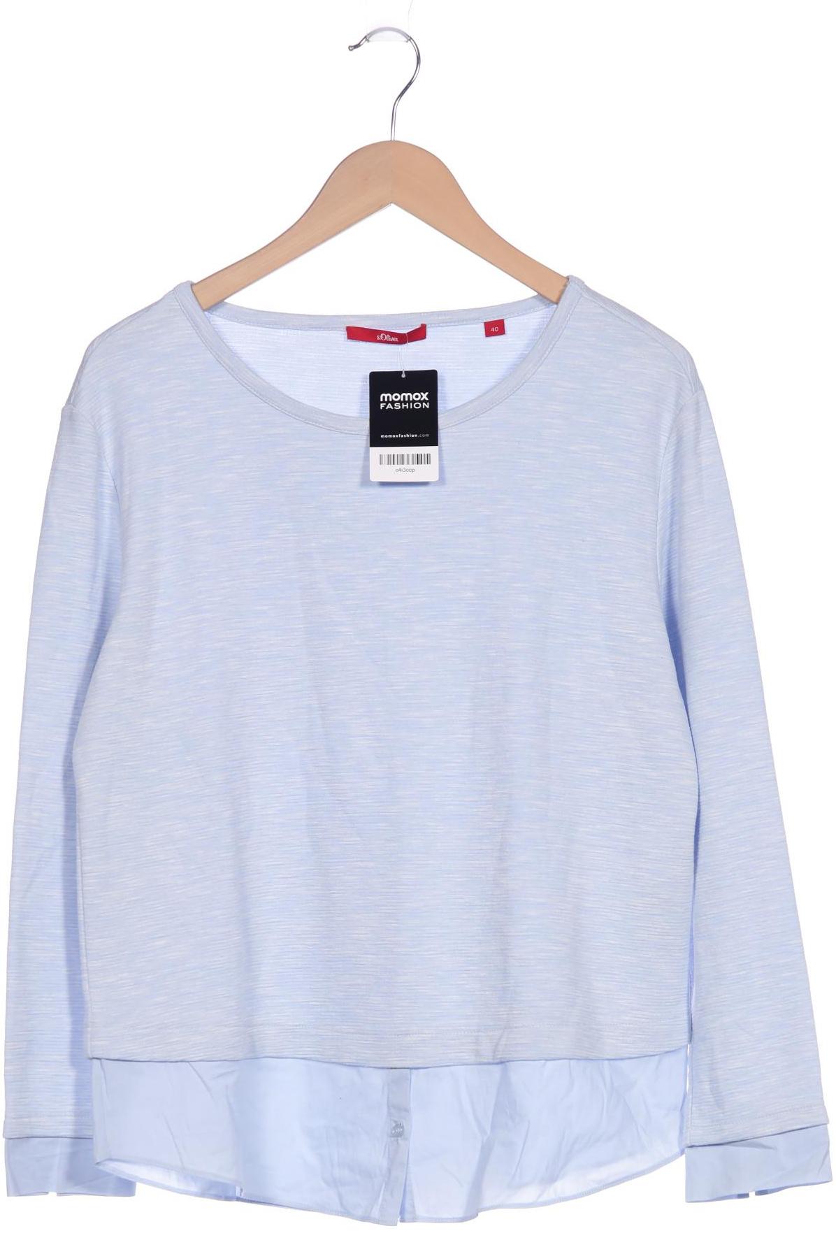 

s.Oliver Damen Pullover, blau, Gr. 40