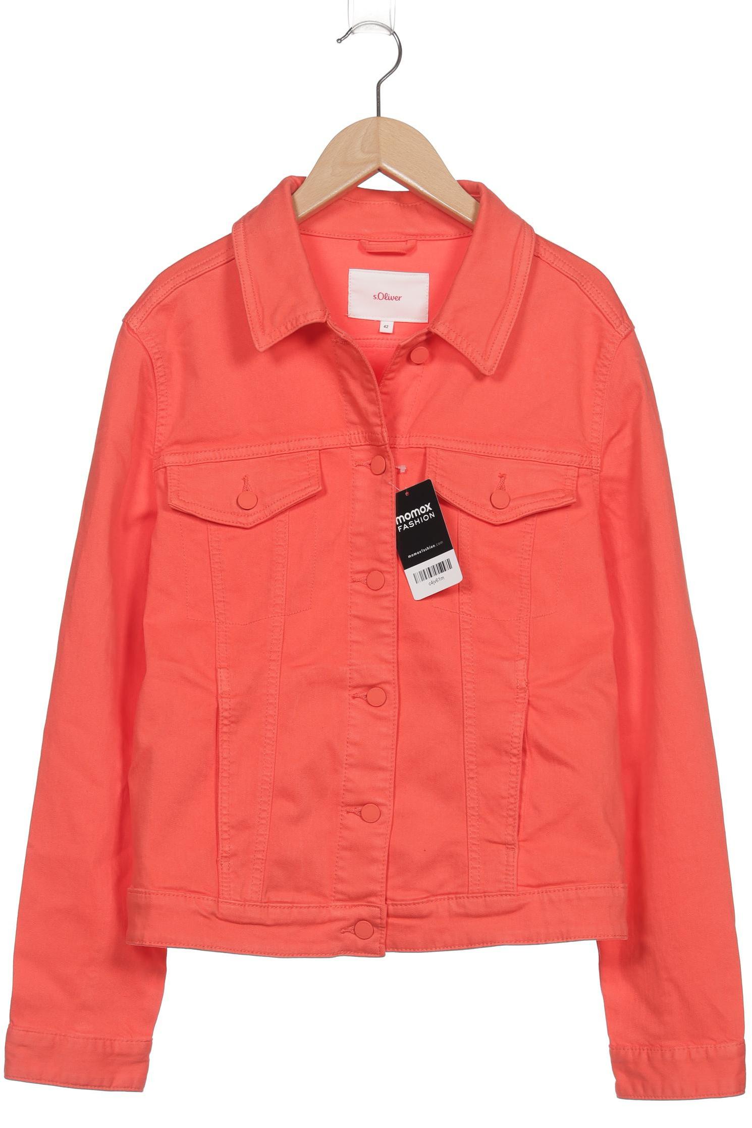 

s.Oliver Damen Jacke, orange, Gr. 42