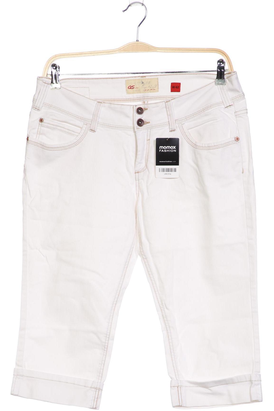 

s.Oliver Damen Shorts, weiß, Gr. 42