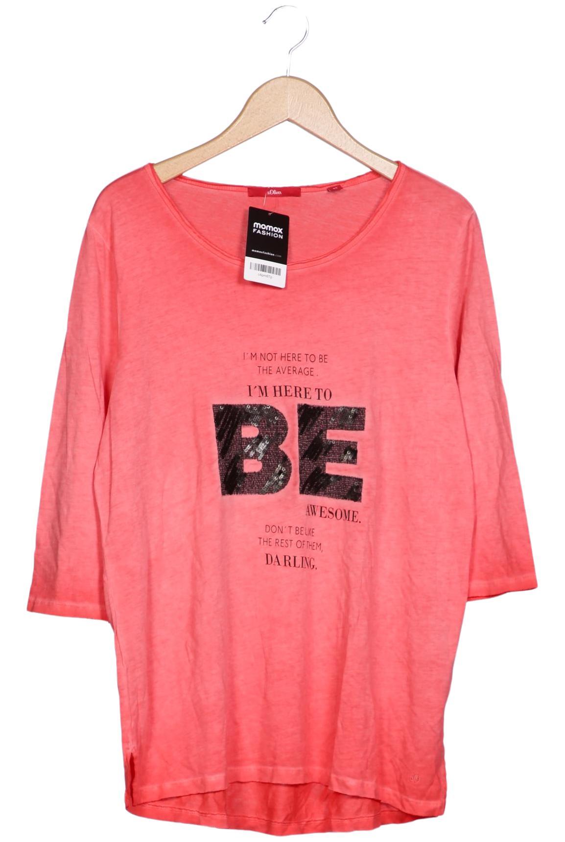 

s.Oliver Damen Langarmshirt, pink, Gr. 42