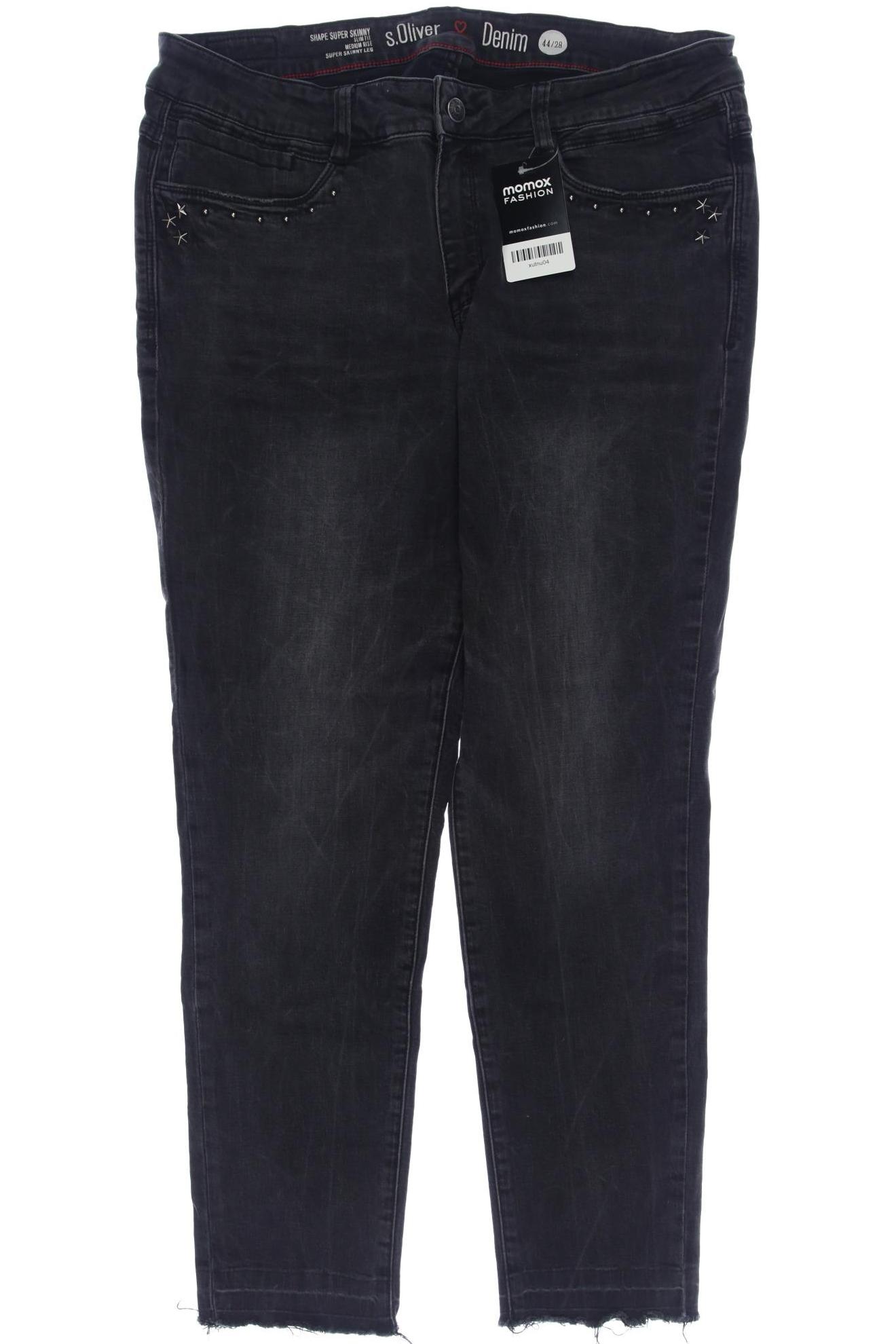 

s.Oliver Damen Jeans, grau, Gr. 44