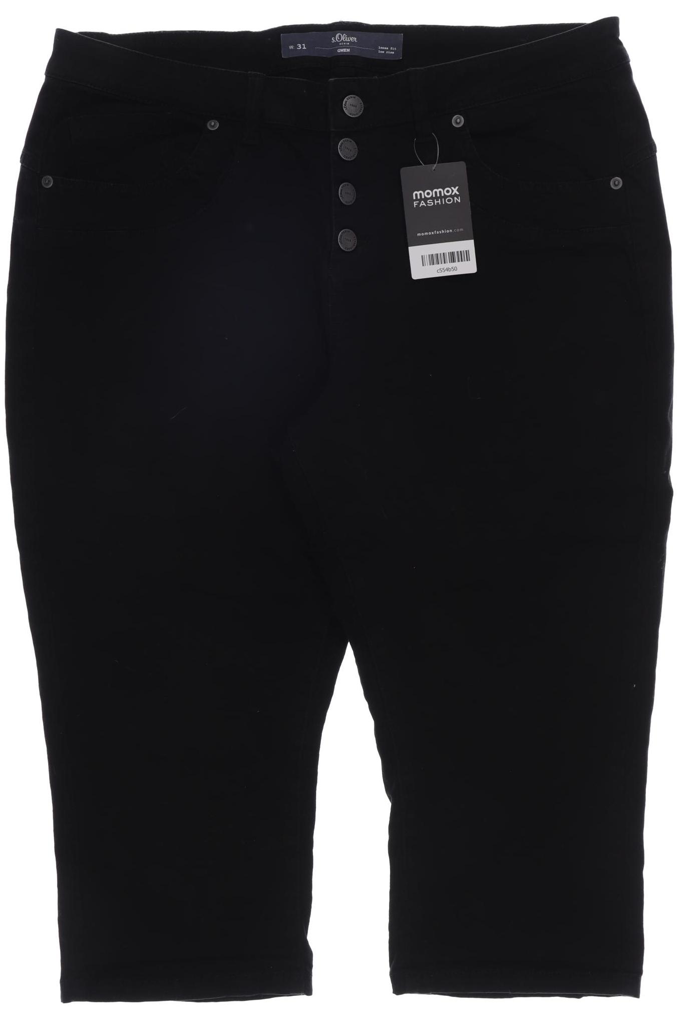 

s.Oliver Damen Shorts, schwarz, Gr. 31
