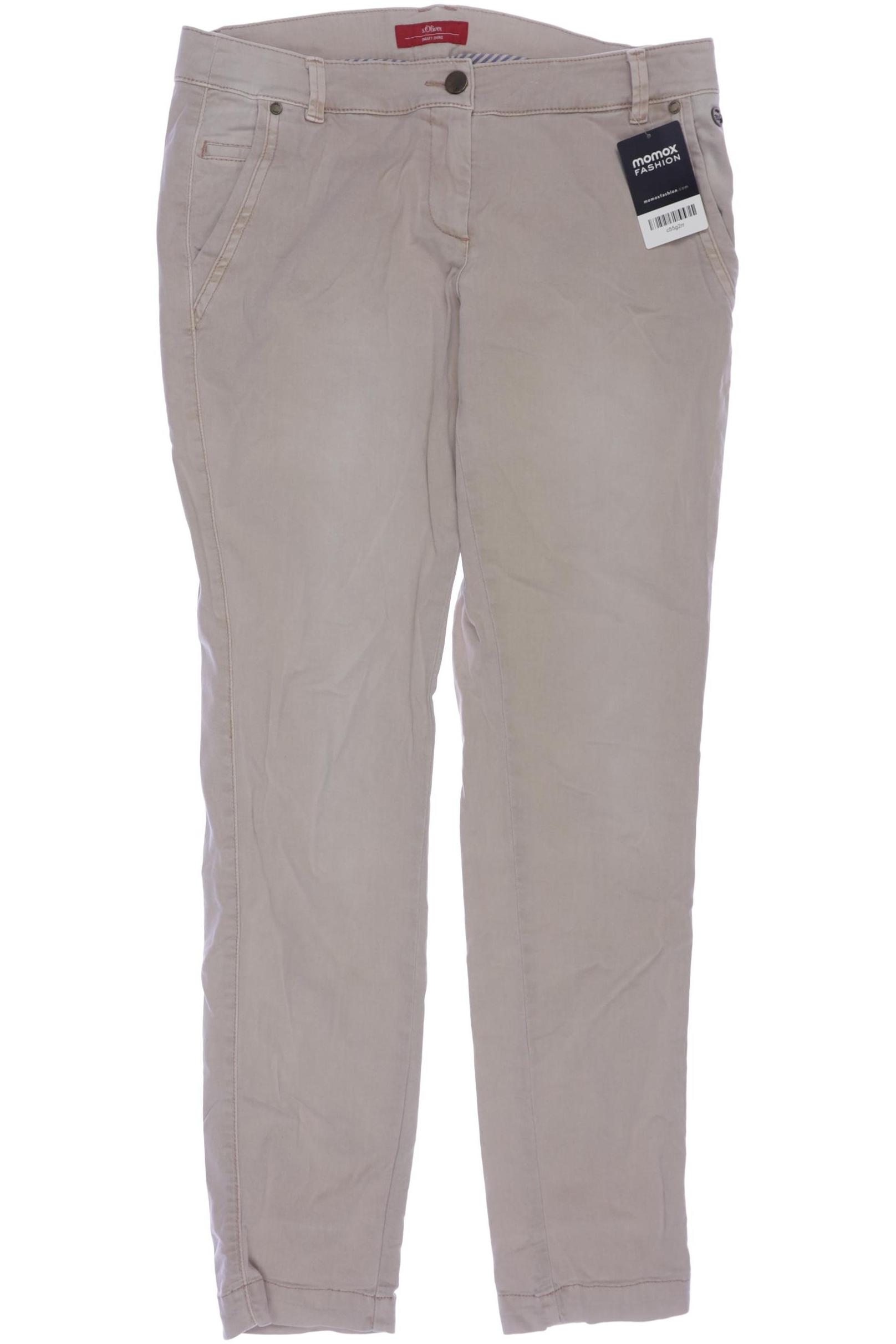 

s.Oliver Damen Jeans, beige, Gr. 38