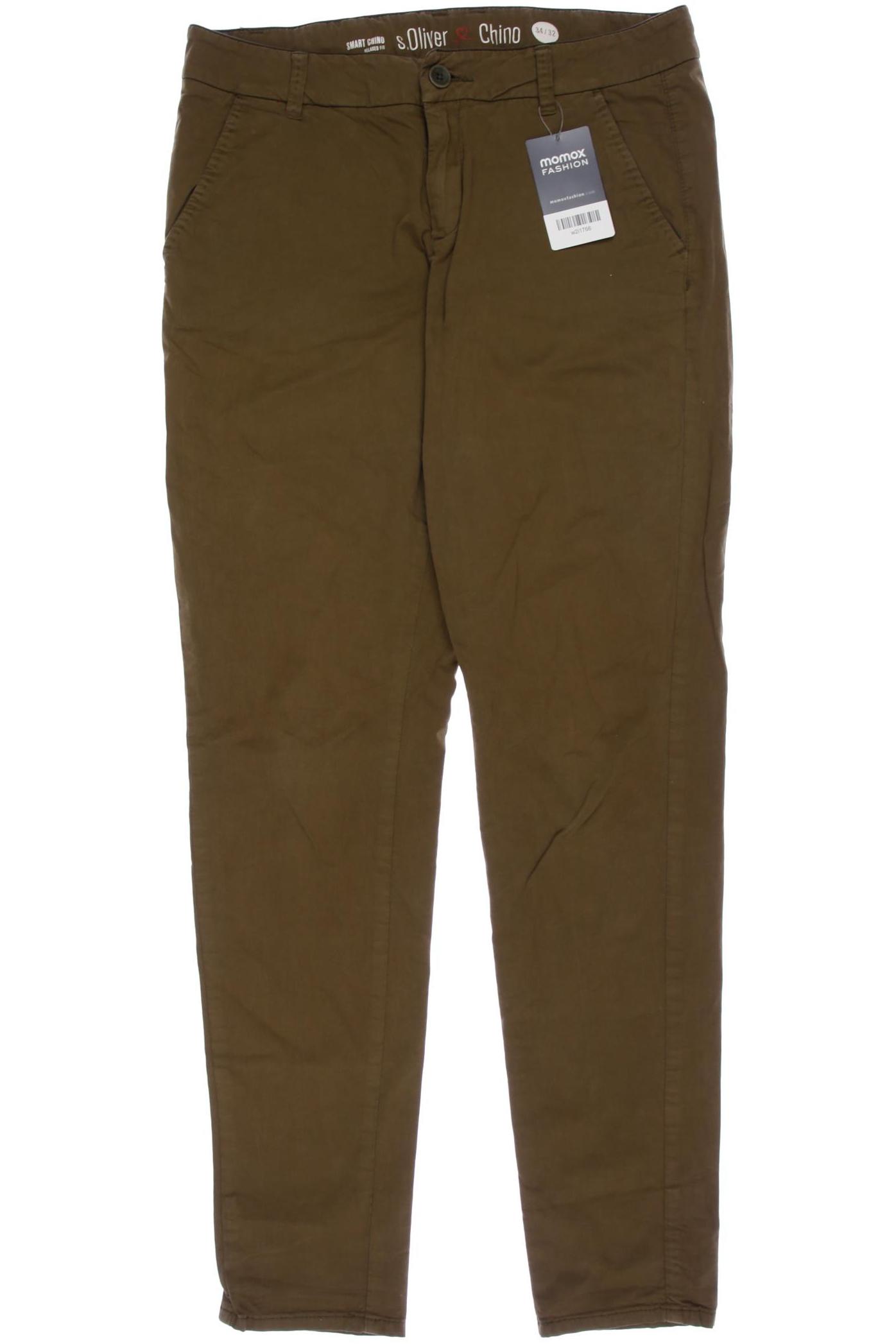 

s.Oliver Damen Stoffhose, braun, Gr. 34