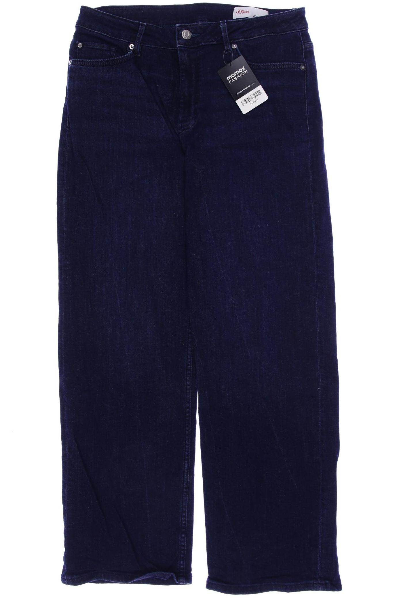 

s.Oliver Damen Jeans, marineblau
