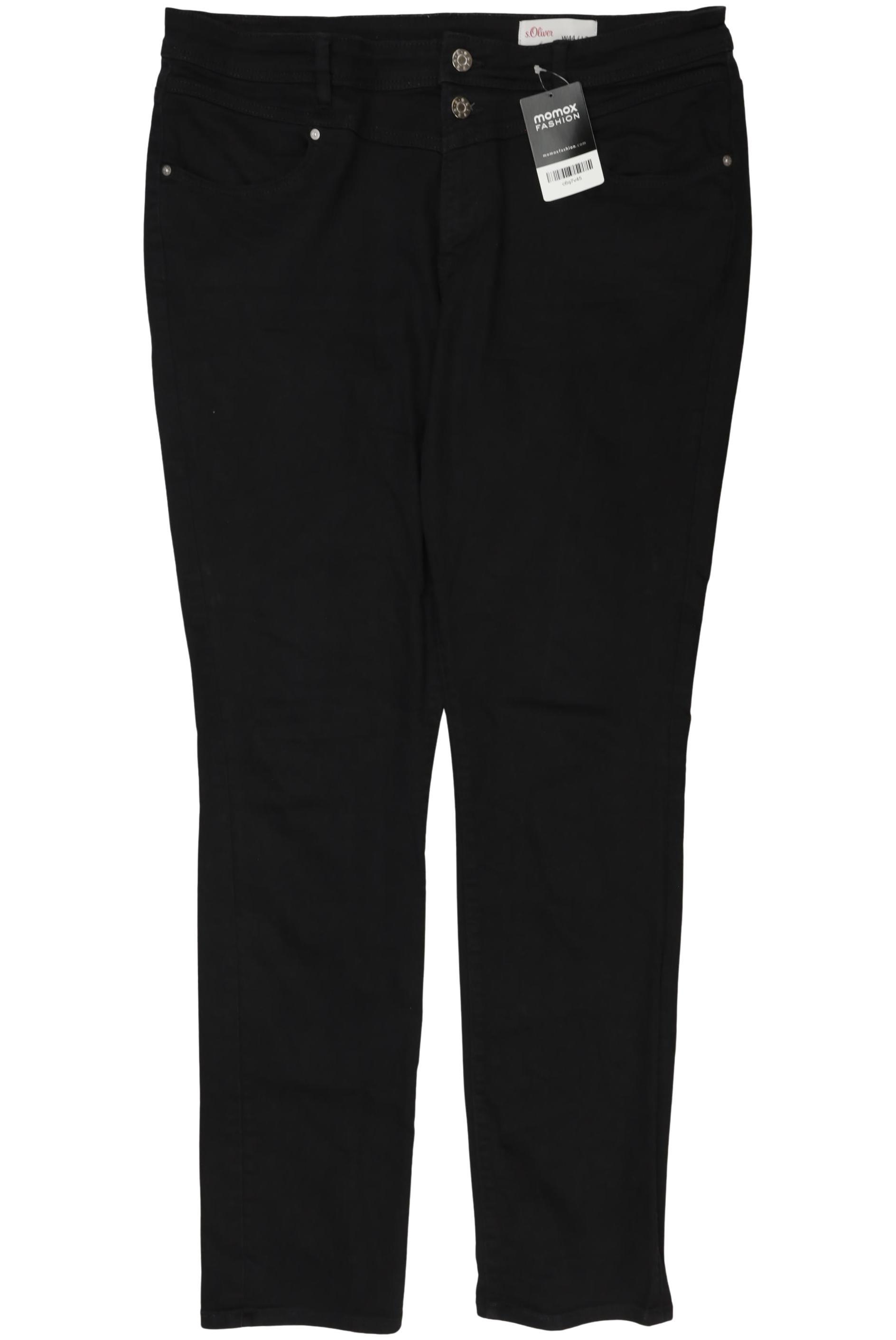

s.Oliver Damen Jeans, schwarz, Gr. 44