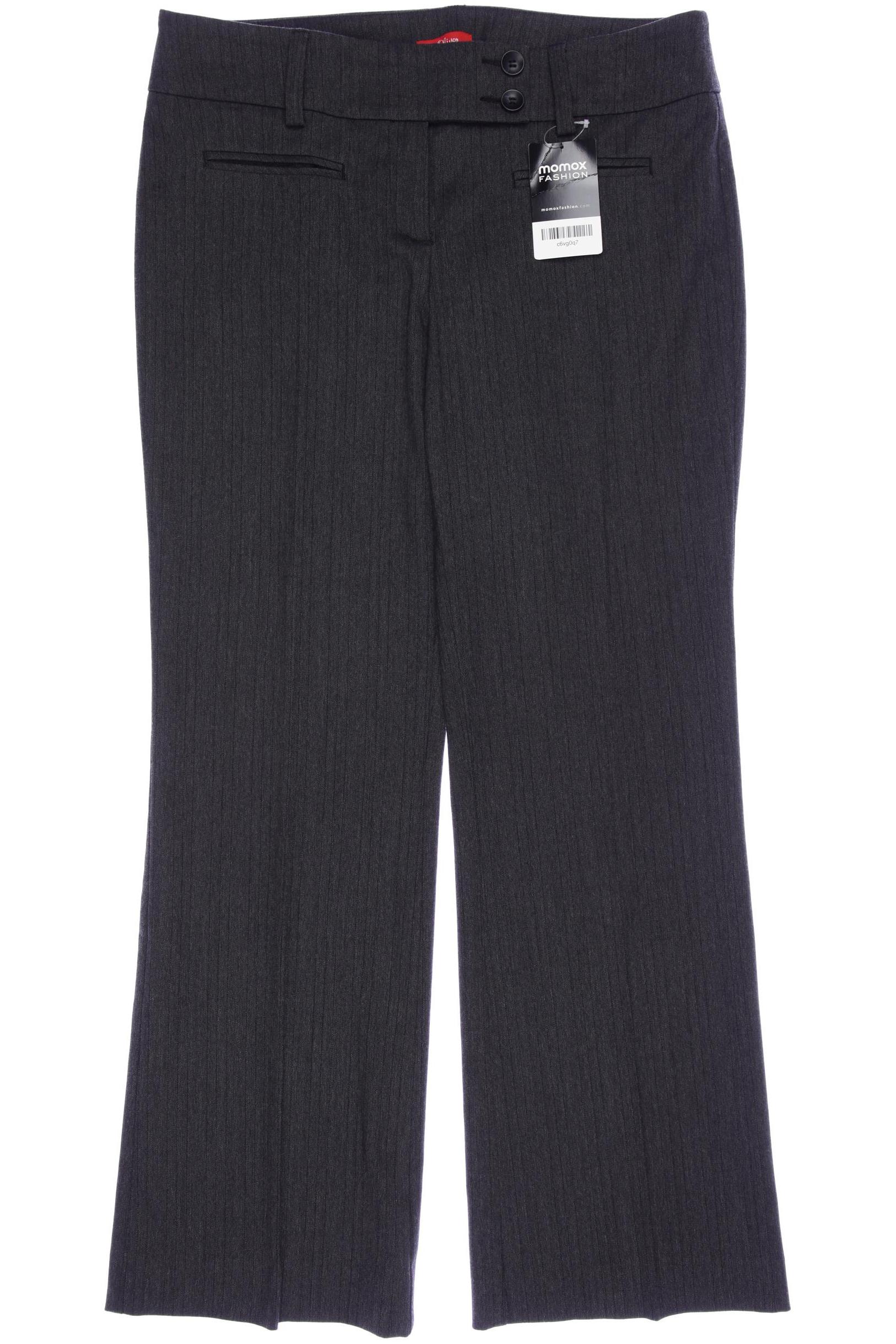 

s.Oliver Damen Stoffhose, grau, Gr. 38