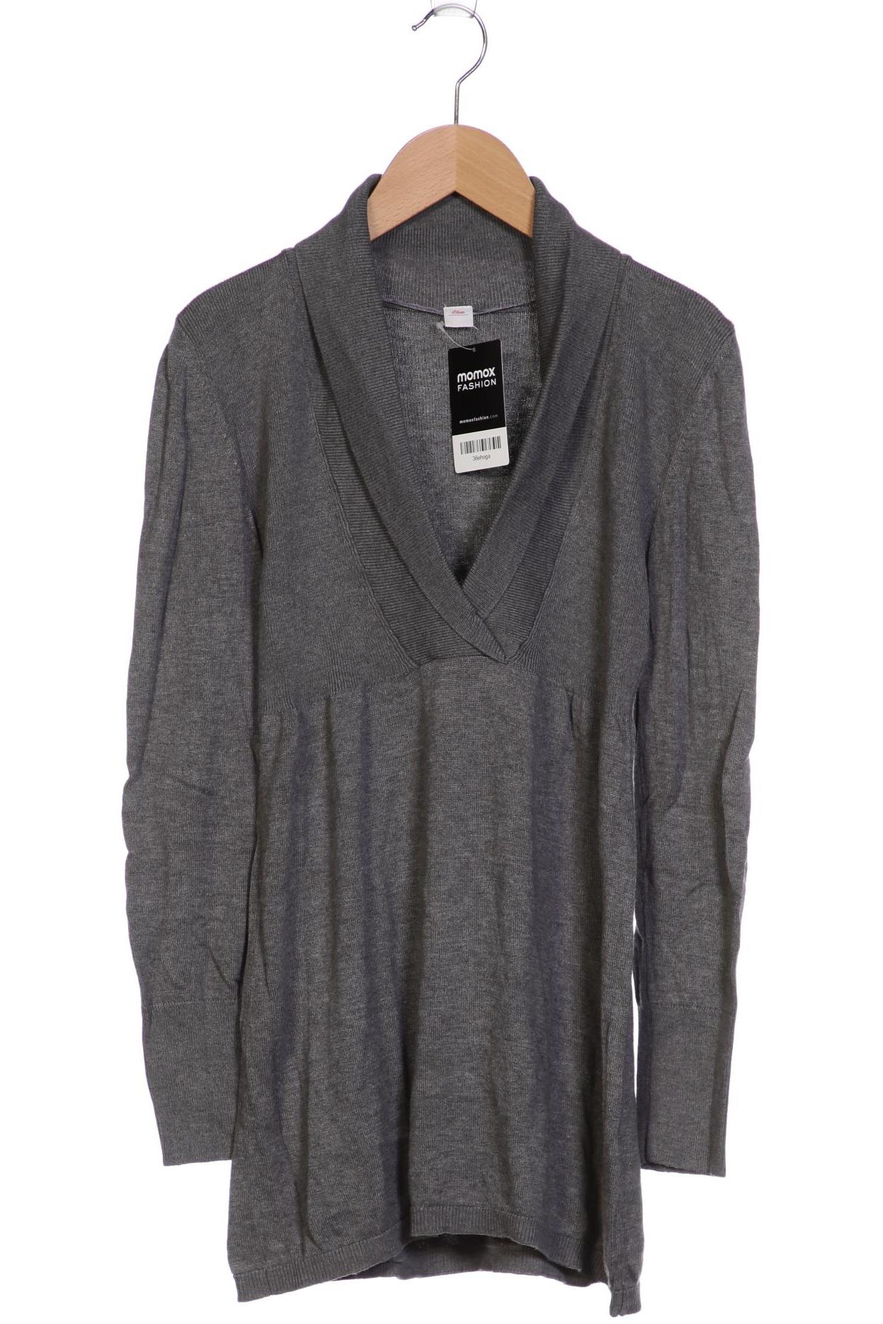 

s.Oliver Damen Pullover, grau, Gr. 34
