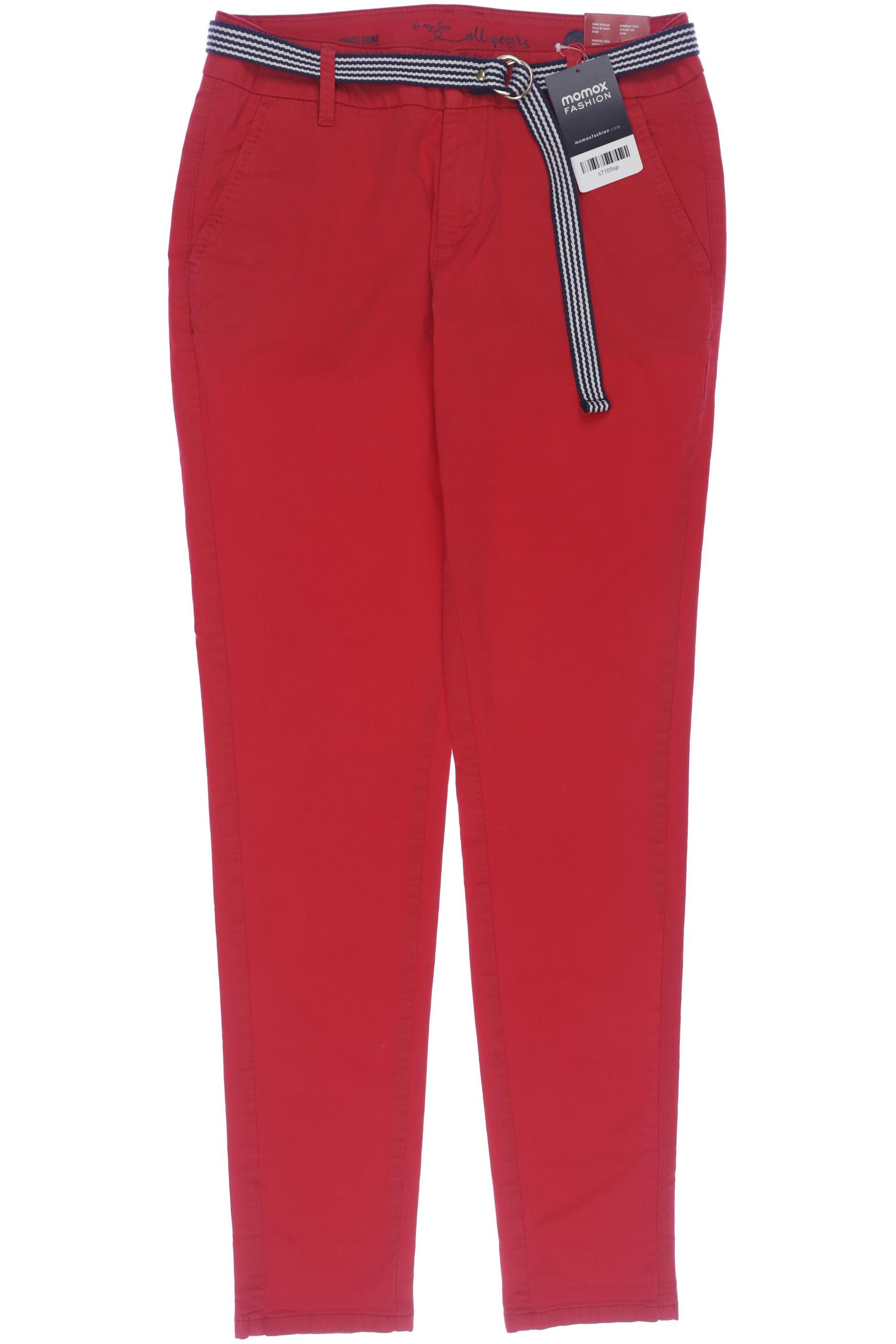 

s.Oliver Damen Stoffhose, rot, Gr. 34