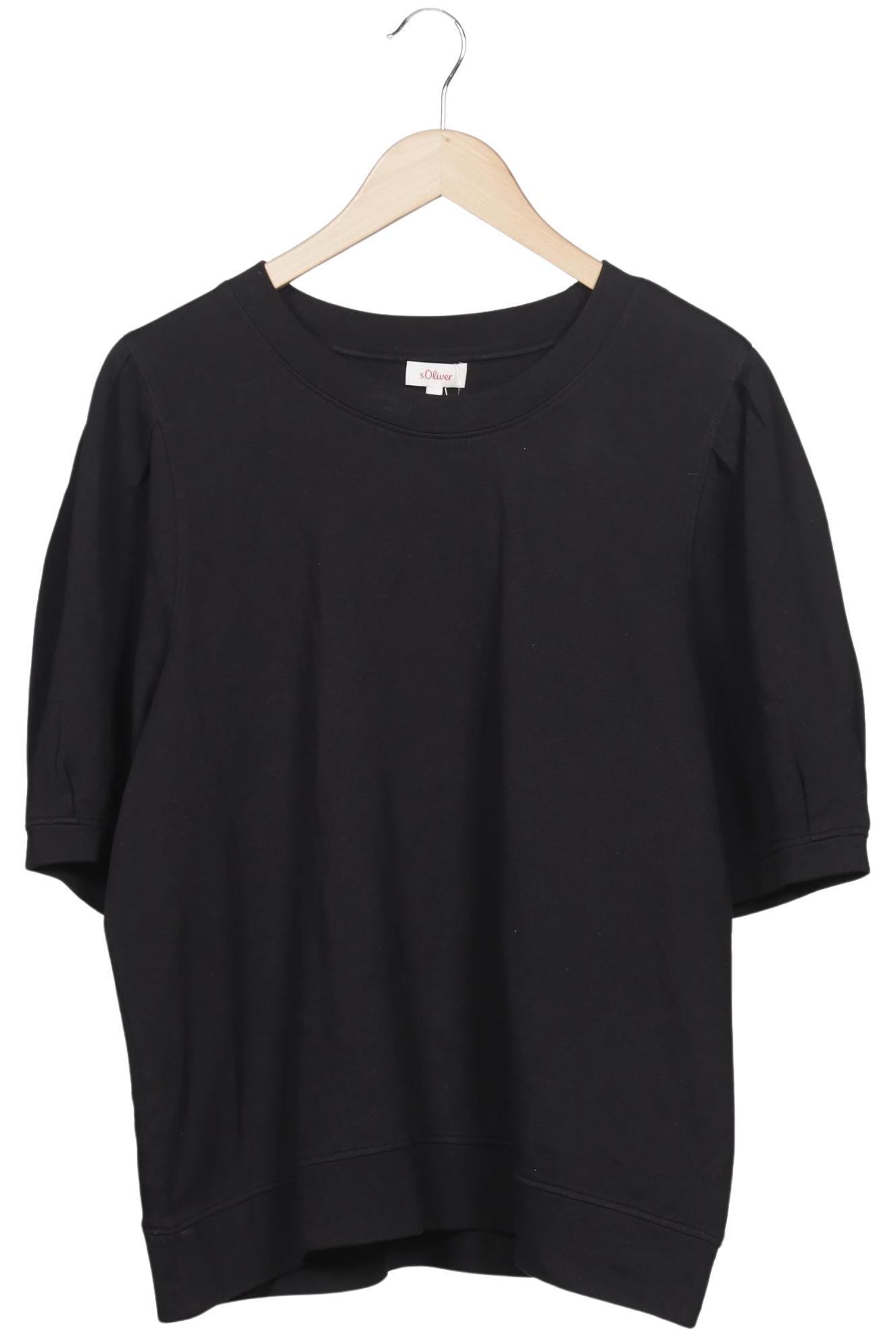 

s.Oliver Damen Sweatshirt, schwarz, Gr. 48