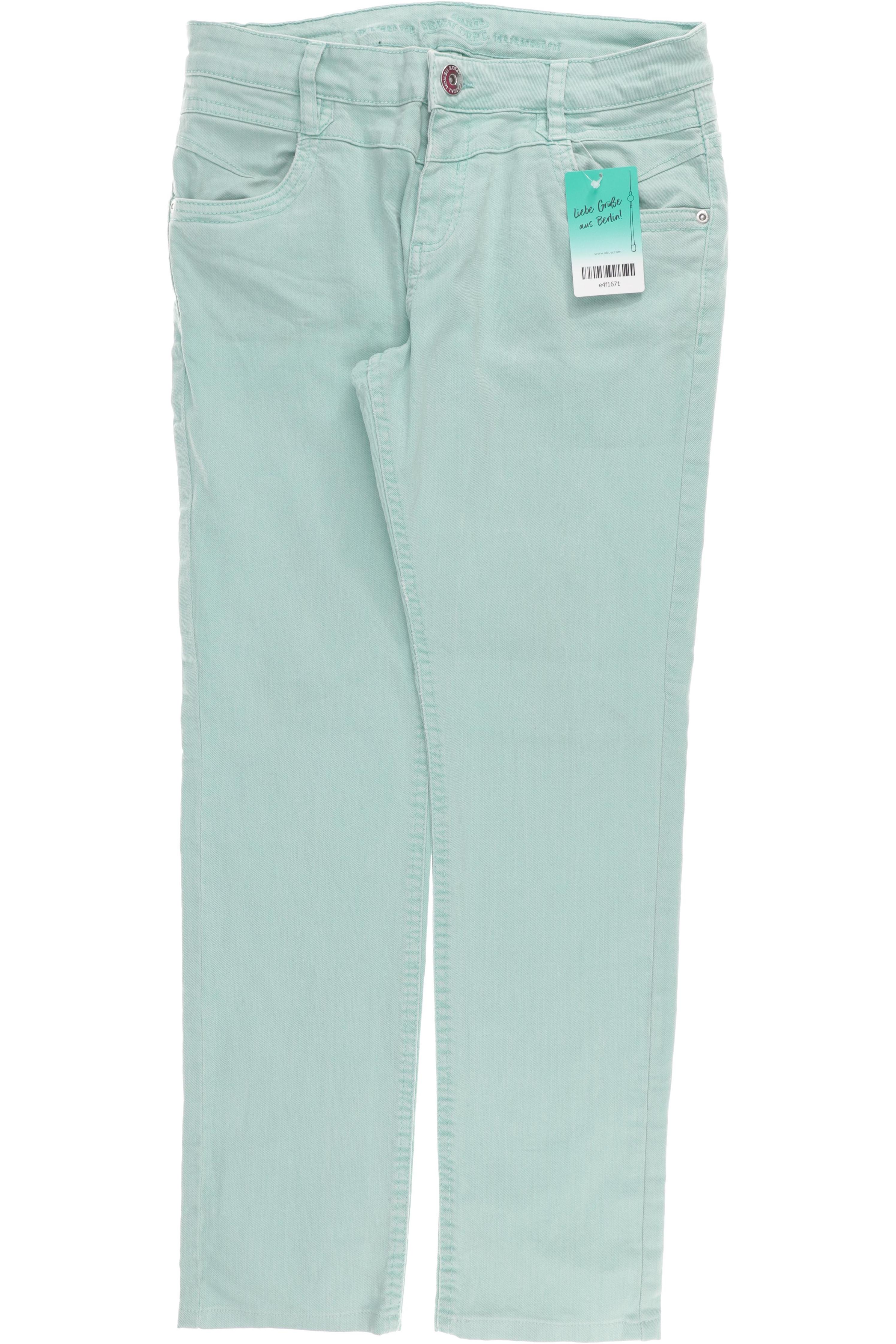 

s.Oliver Damen Jeans, türkis, Gr. 36