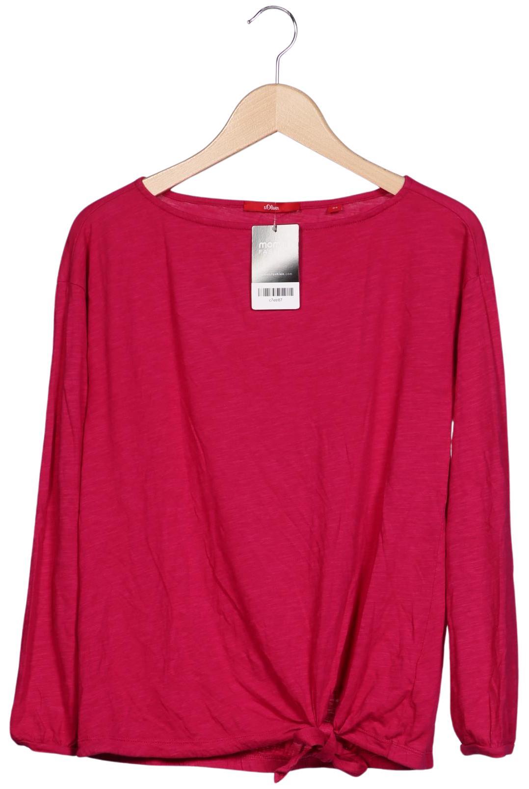 

s.Oliver Damen Langarmshirt, rot, Gr. 34