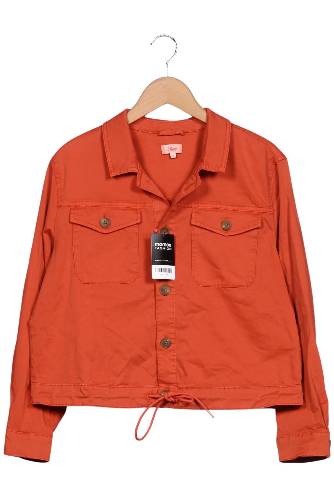 

s.Oliver Damen Jacke, orange, Gr. 38