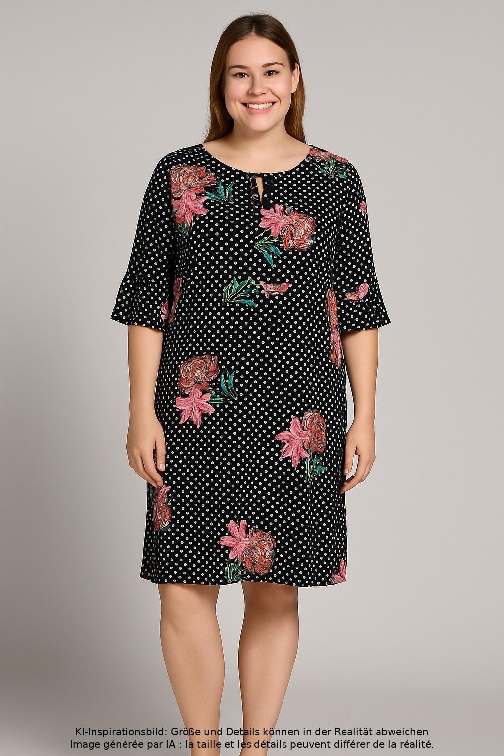 

s.Oliver Damen Kleid, mehrfarbig, Gr. 42