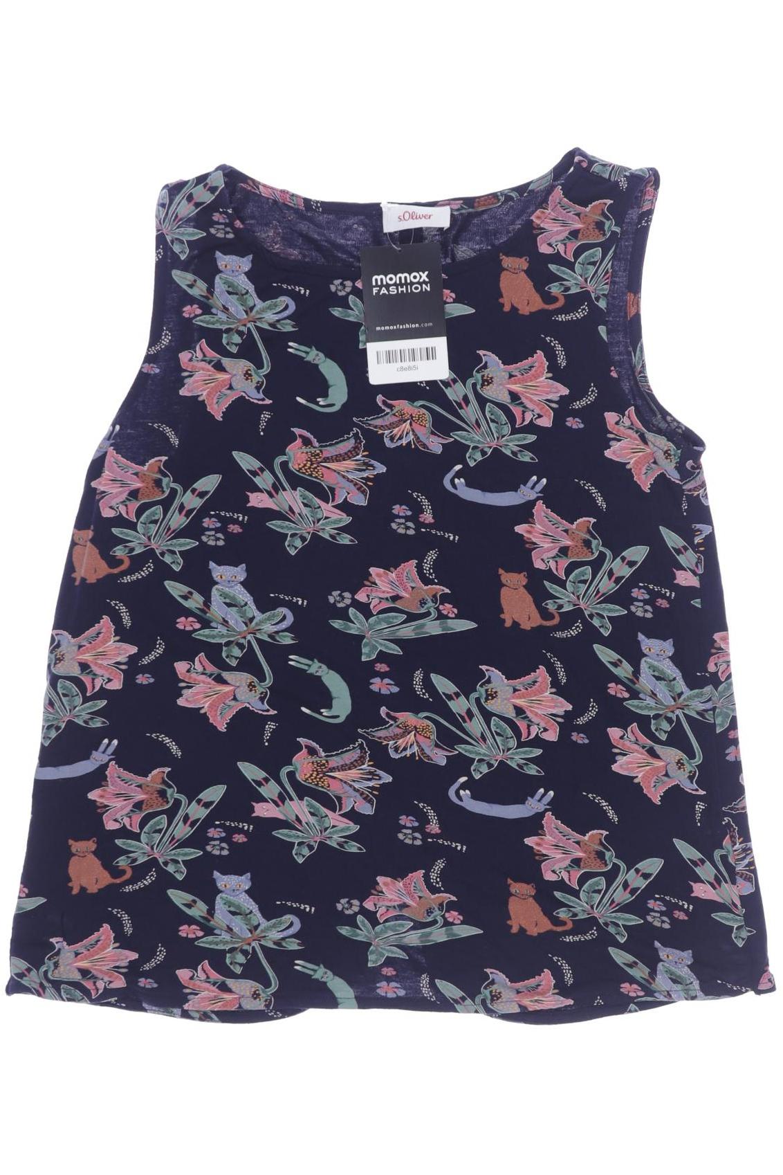 

s.Oliver Damen Top, marineblau