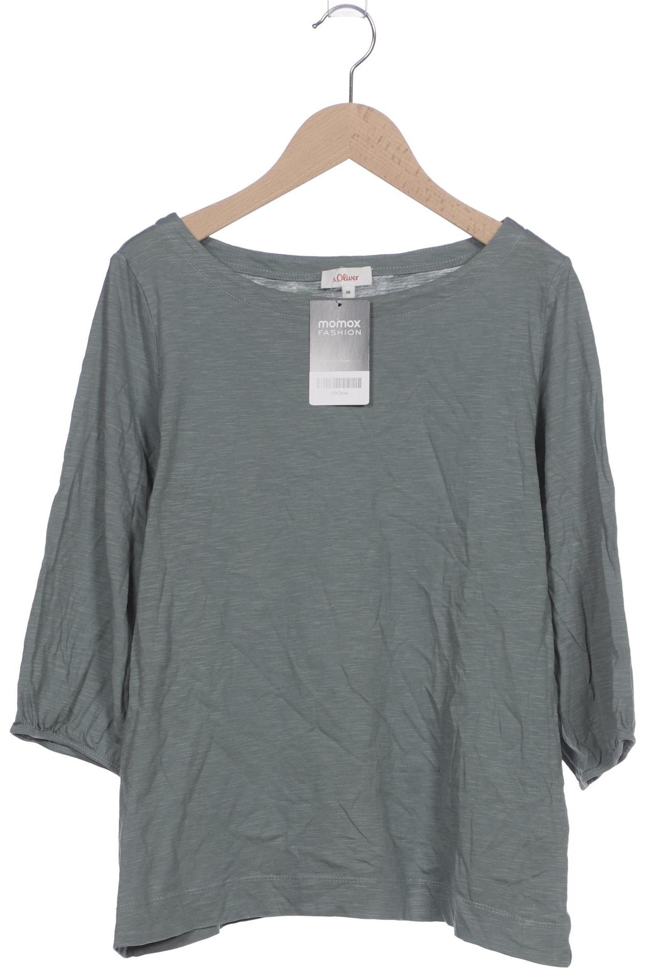 

s.Oliver Damen Langarmshirt, türkis, Gr. 38
