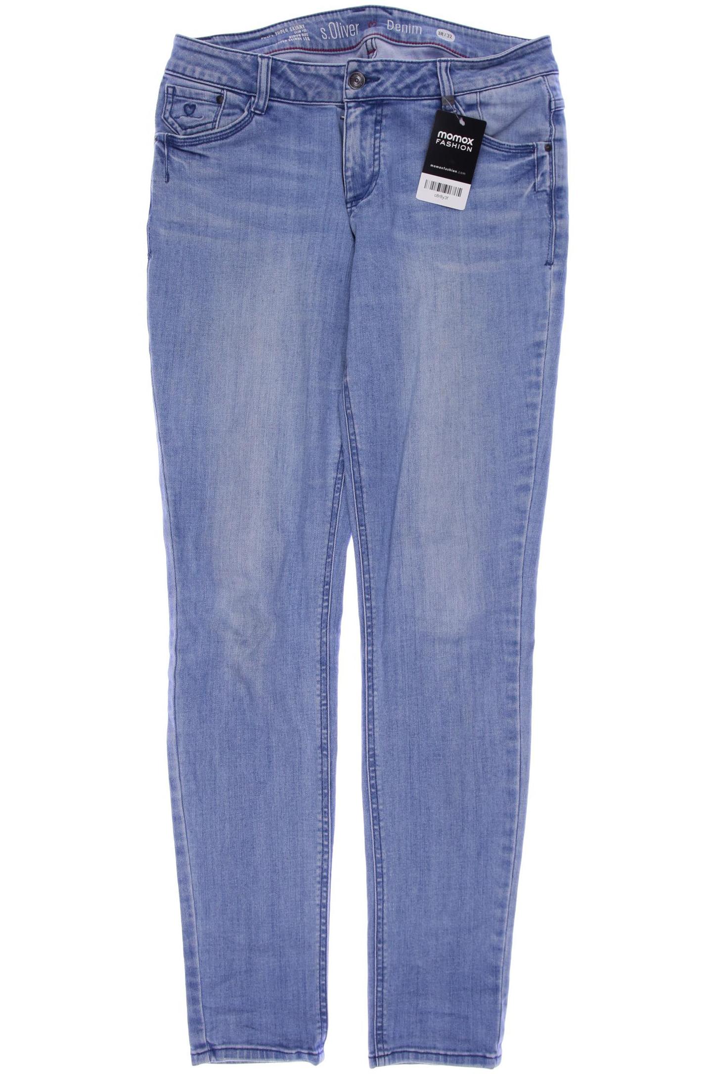 

s.Oliver Damen Jeans, blau