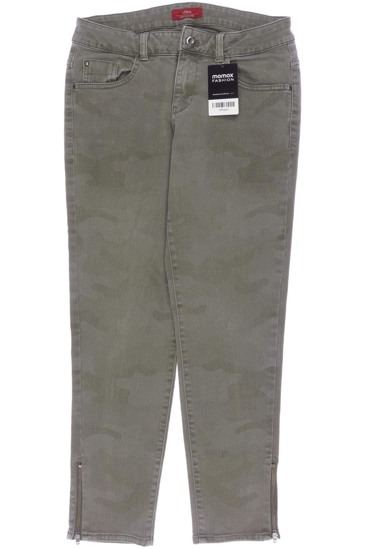 

s.Oliver Damen Jeans, grün, Gr. 38
