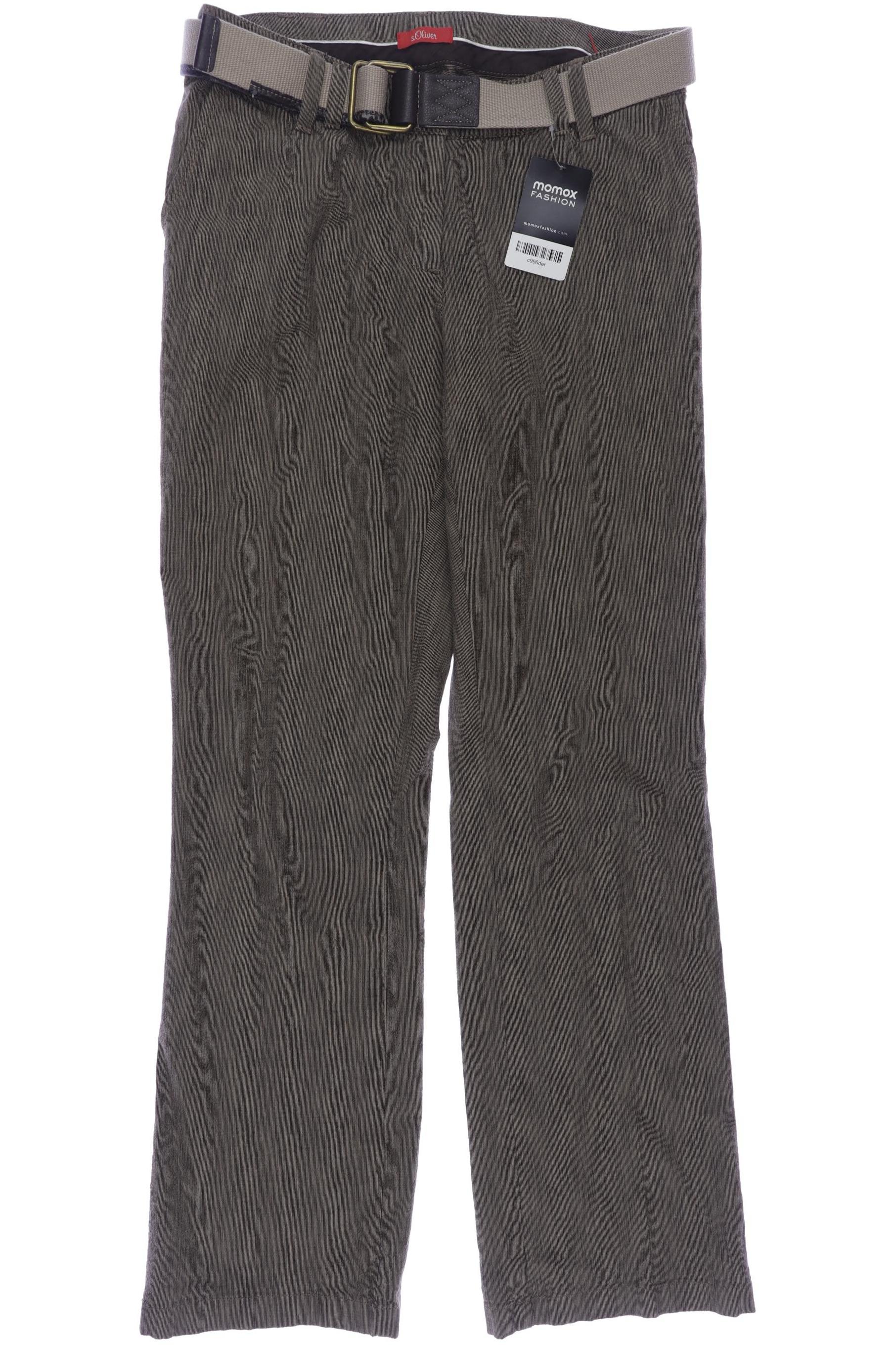 

s.Oliver Damen Stoffhose, braun, Gr. 36