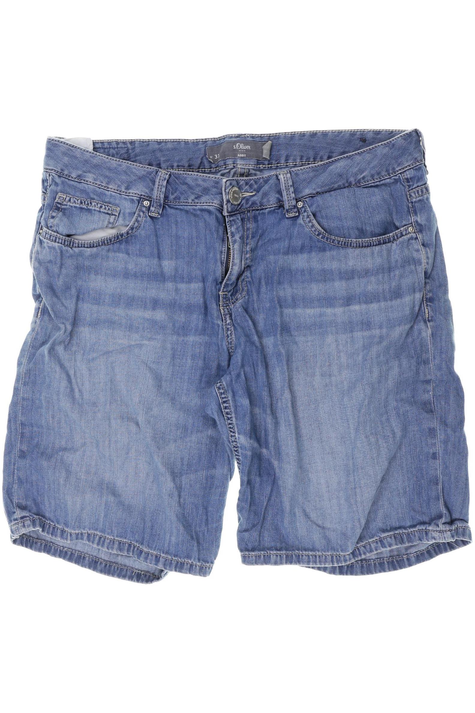 

s.Oliver Damen Shorts, blau, Gr. 31