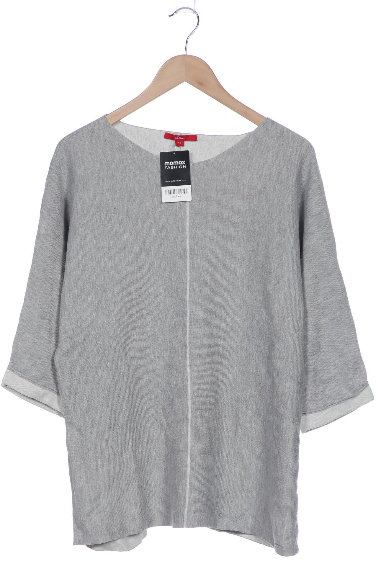 

s.Oliver Damen Pullover, grau, Gr. 44
