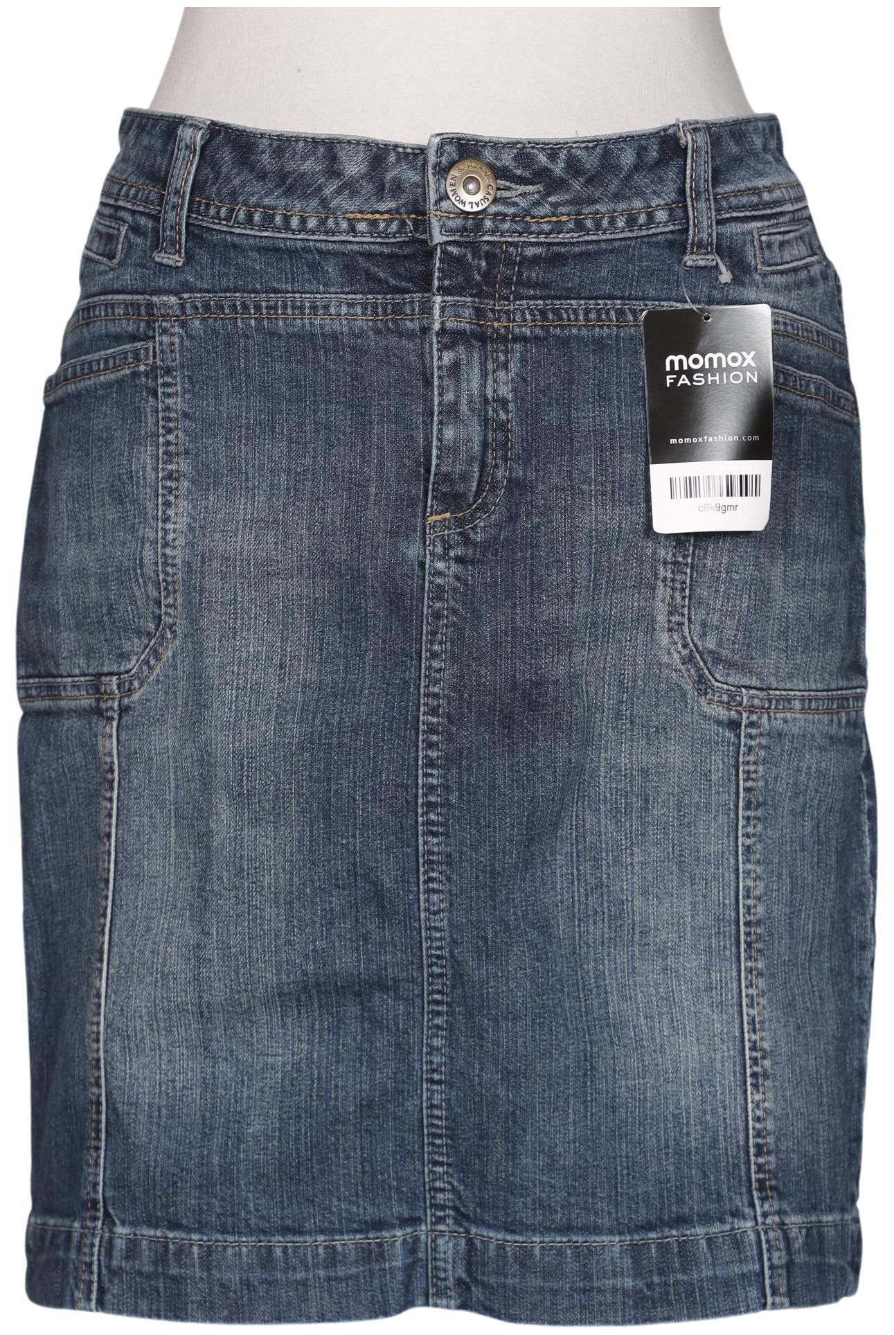 

s.Oliver Damen Rock, blau, Gr. 36