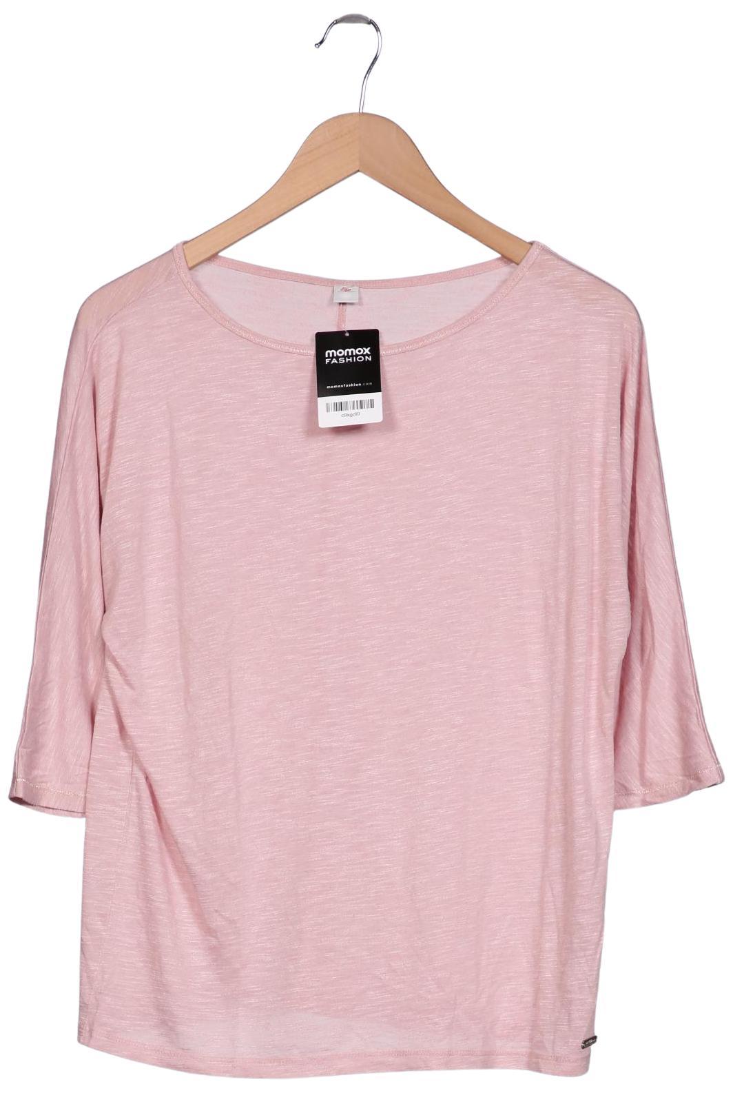 

s.Oliver Damen Langarmshirt, pink, Gr. 38