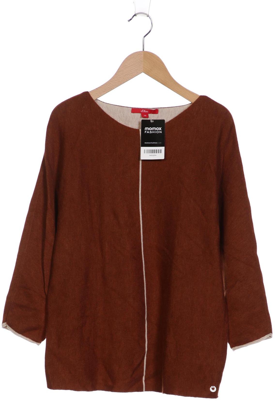 

s.Oliver Damen Pullover, braun, Gr. 38