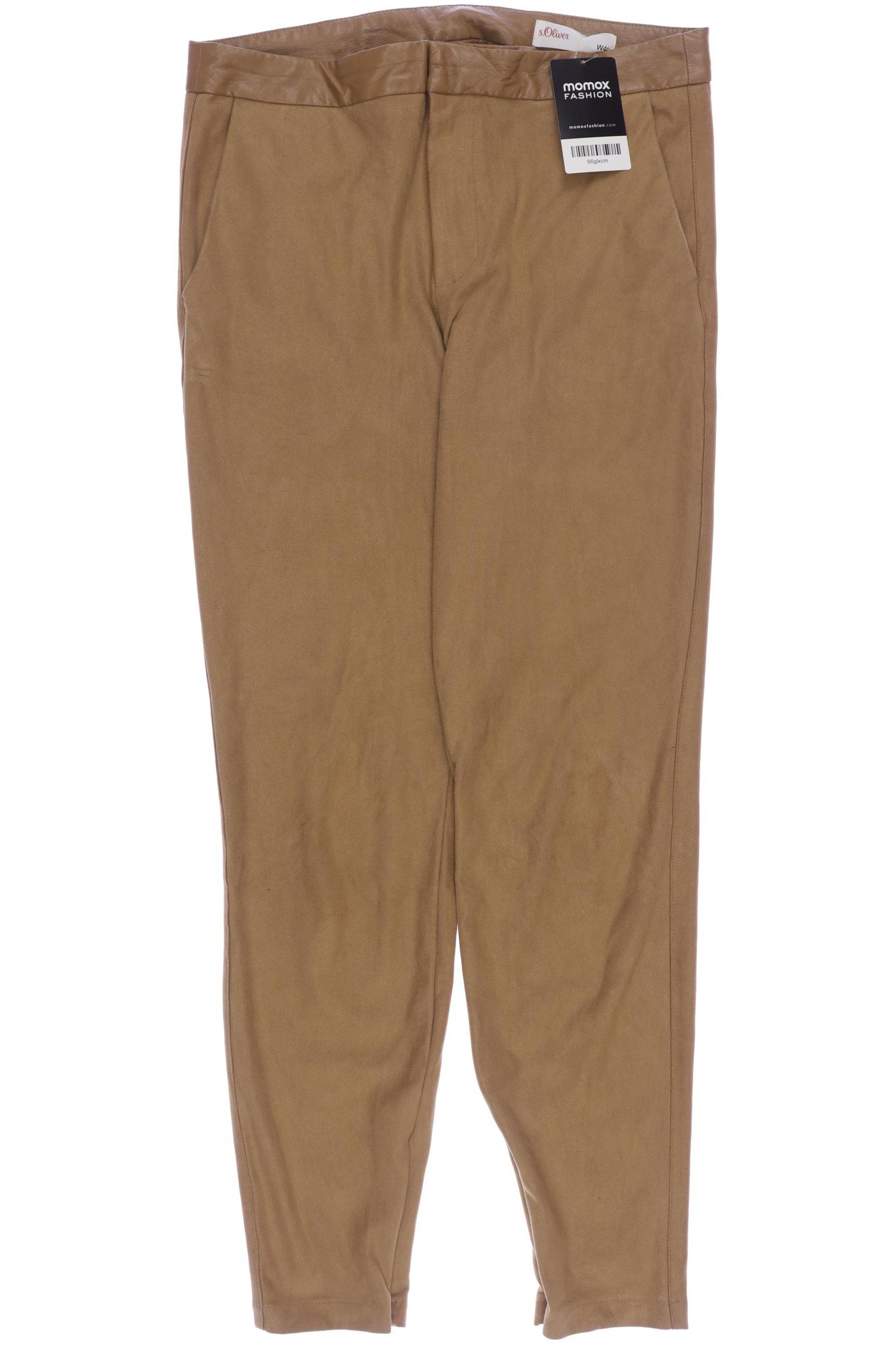 

s.Oliver Damen Stoffhose, beige, Gr. 40