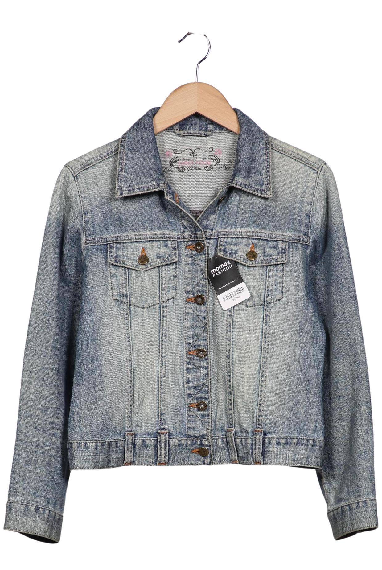 

s.Oliver Damen Jacke, hellblau, Gr. 38