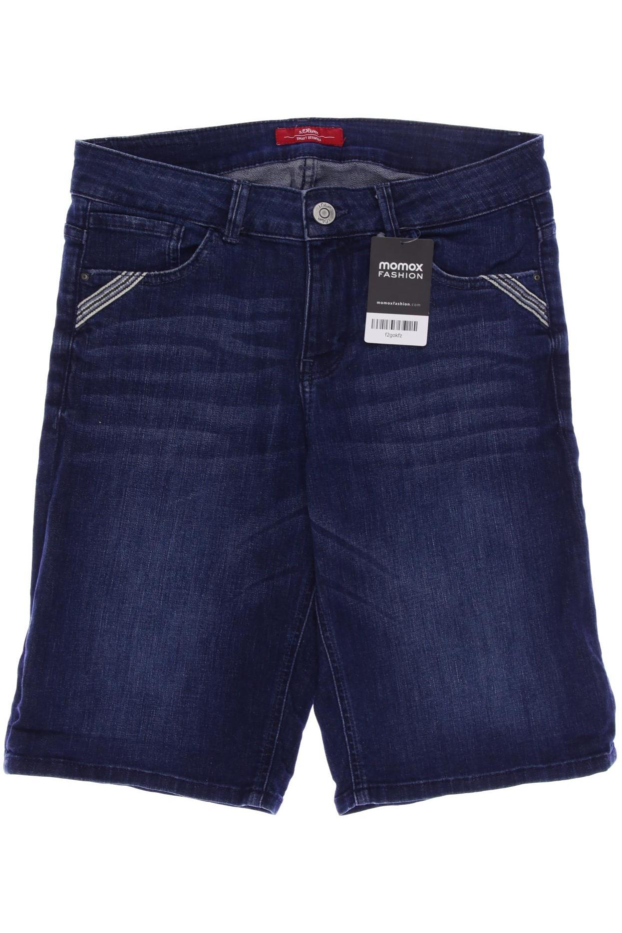 

s.Oliver Damen Shorts, blau, Gr. 36