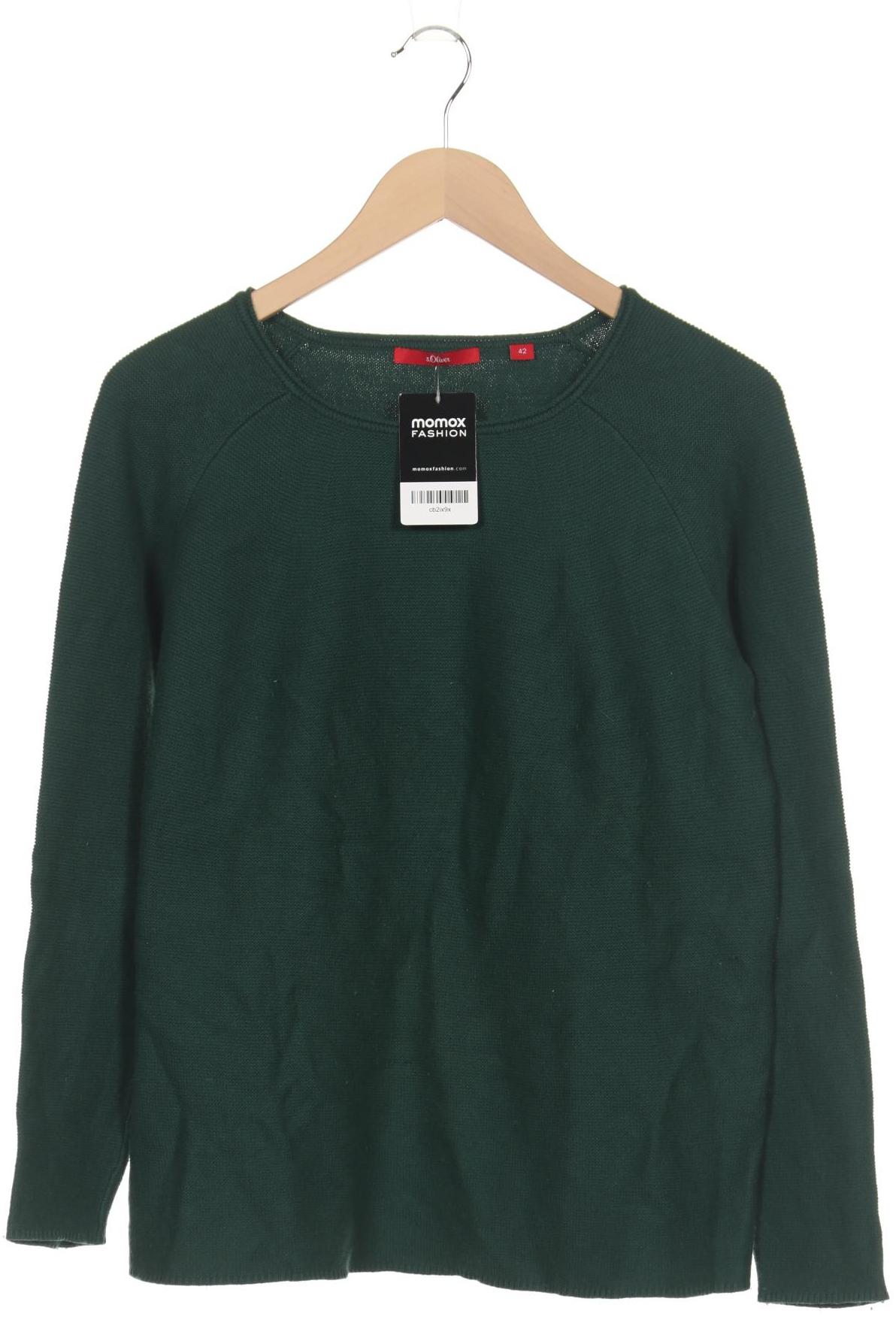 

s.Oliver Damen Pullover, grün, Gr. 42
