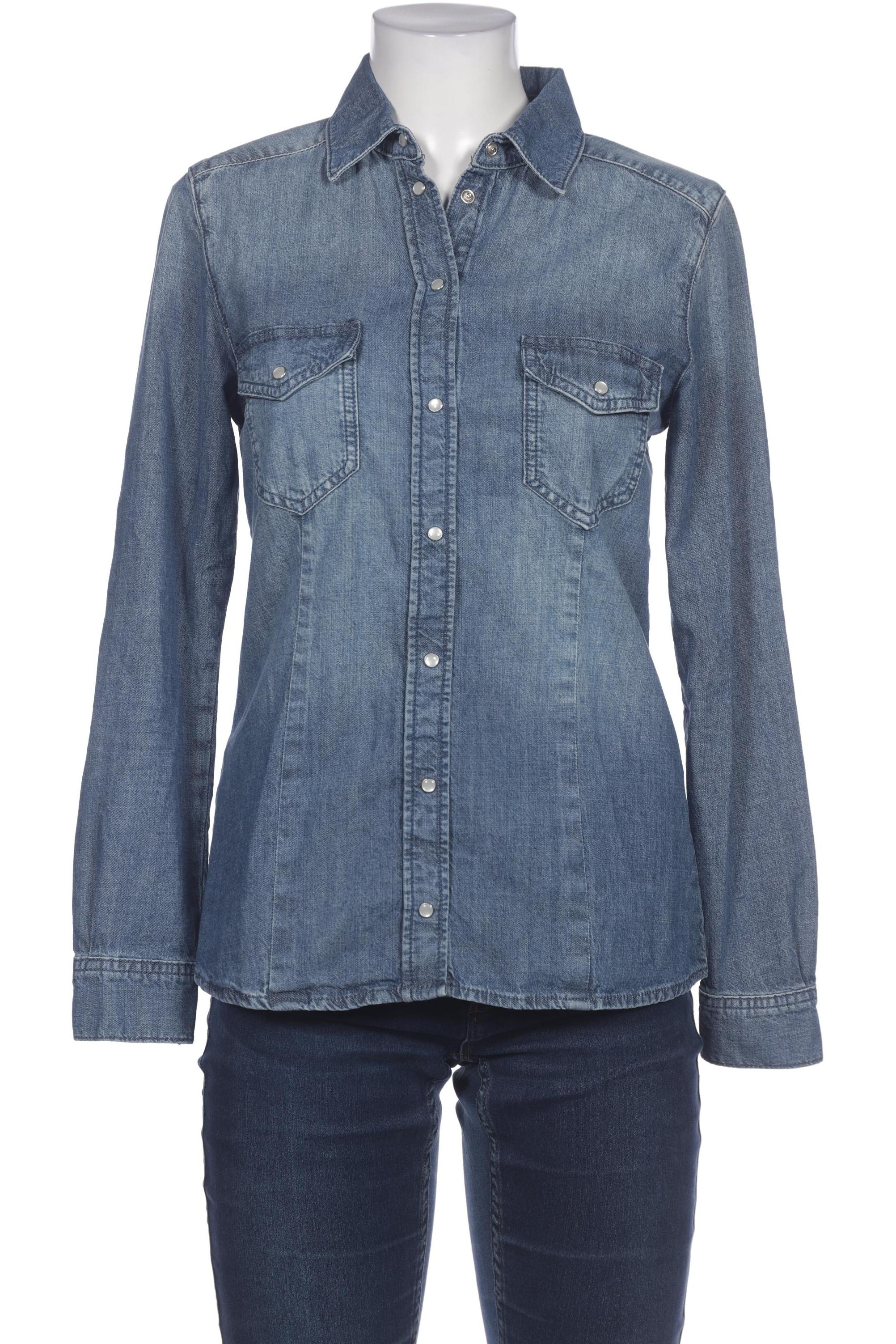 

s.Oliver Damen Bluse, blau, Gr. 38