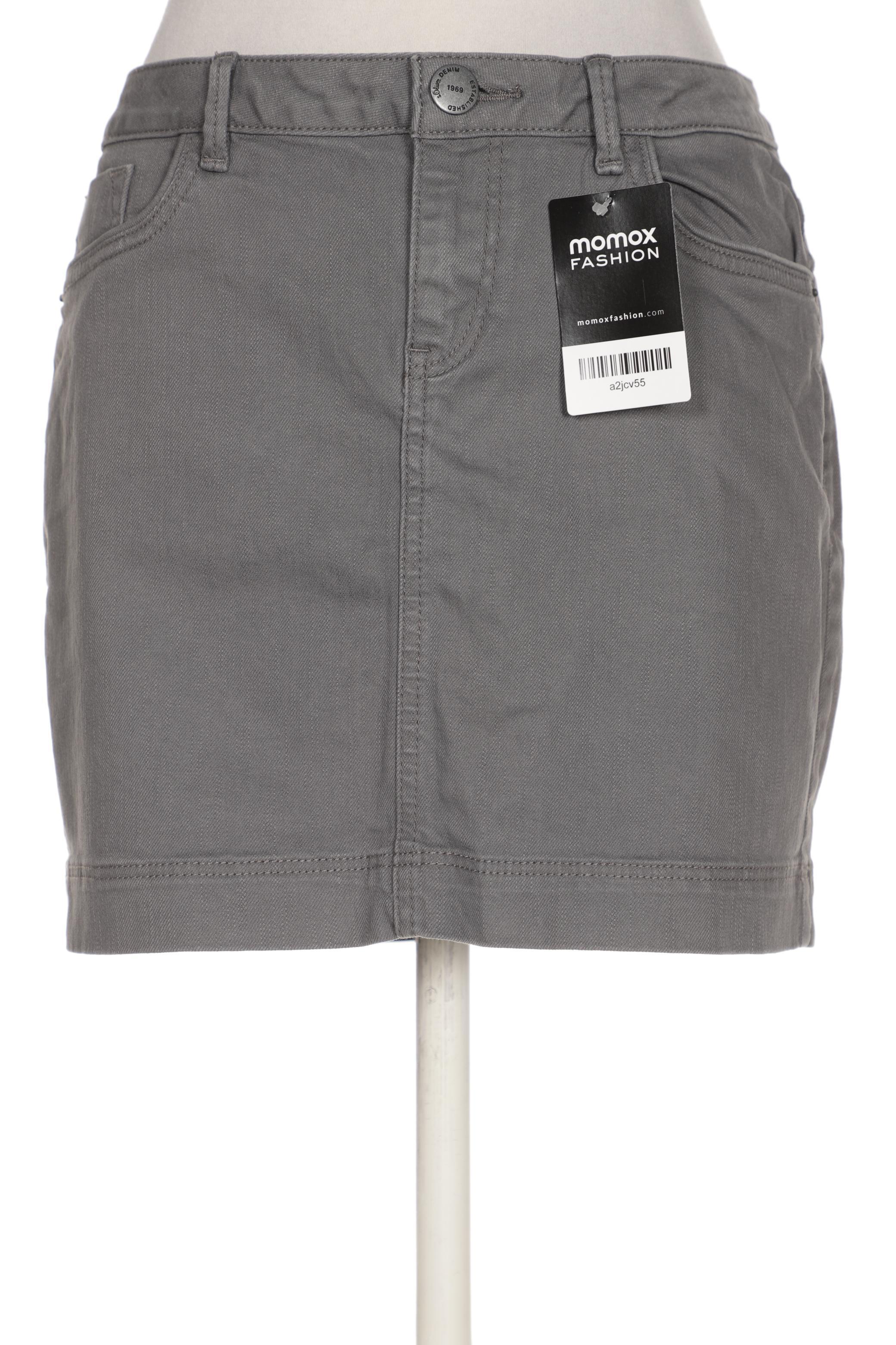 

s.Oliver Damen Rock, grau, Gr. 38