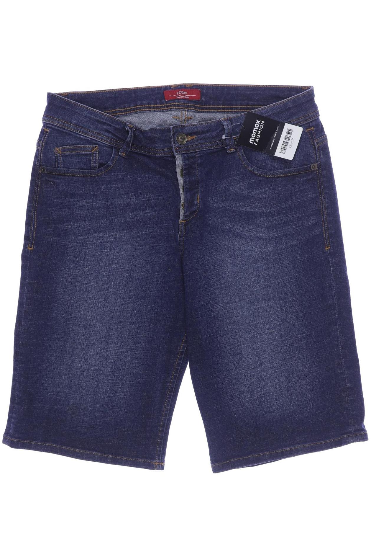 

s.Oliver Damen Shorts, blau, Gr. 38