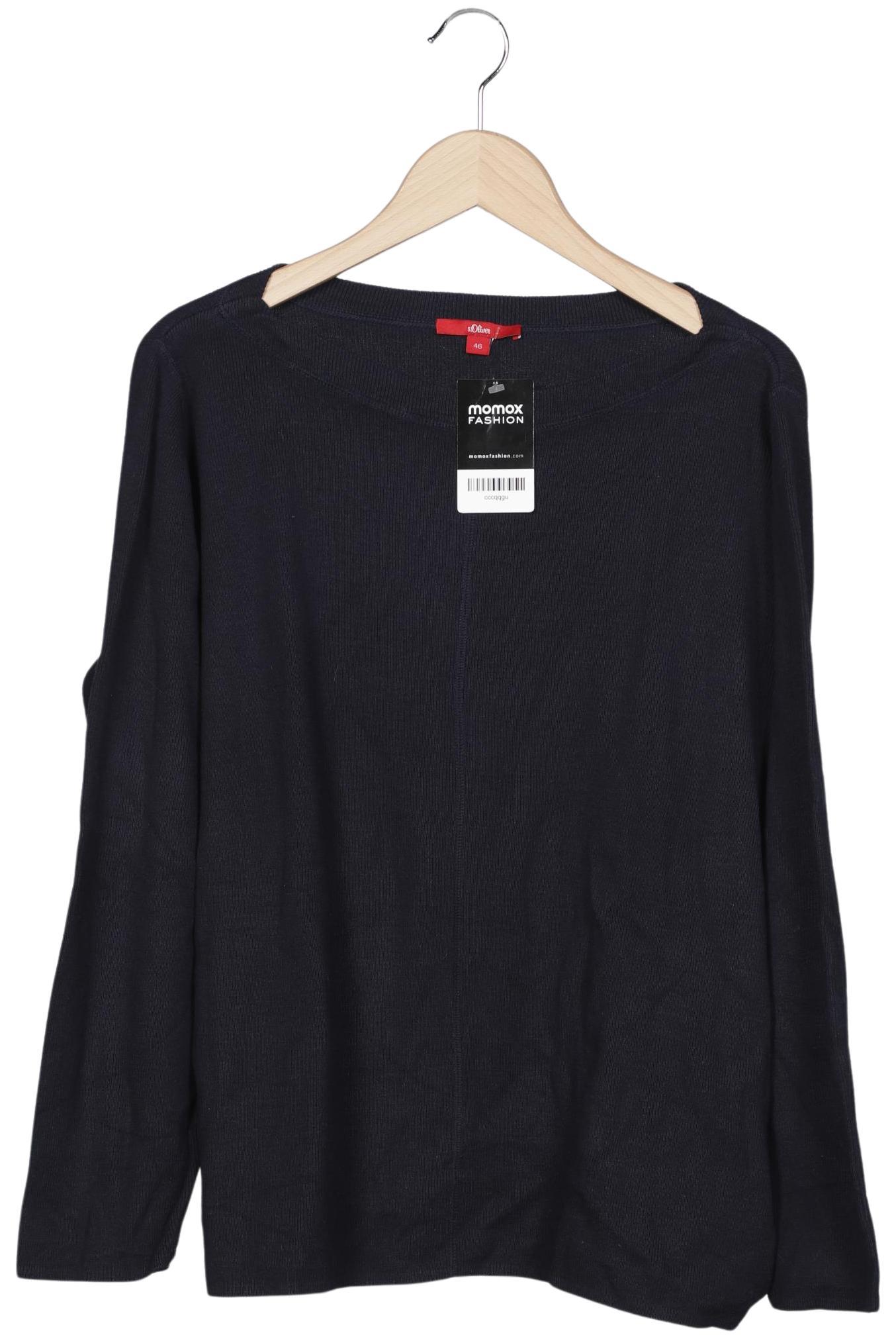 

s.Oliver Damen Pullover, marineblau, Gr. 46