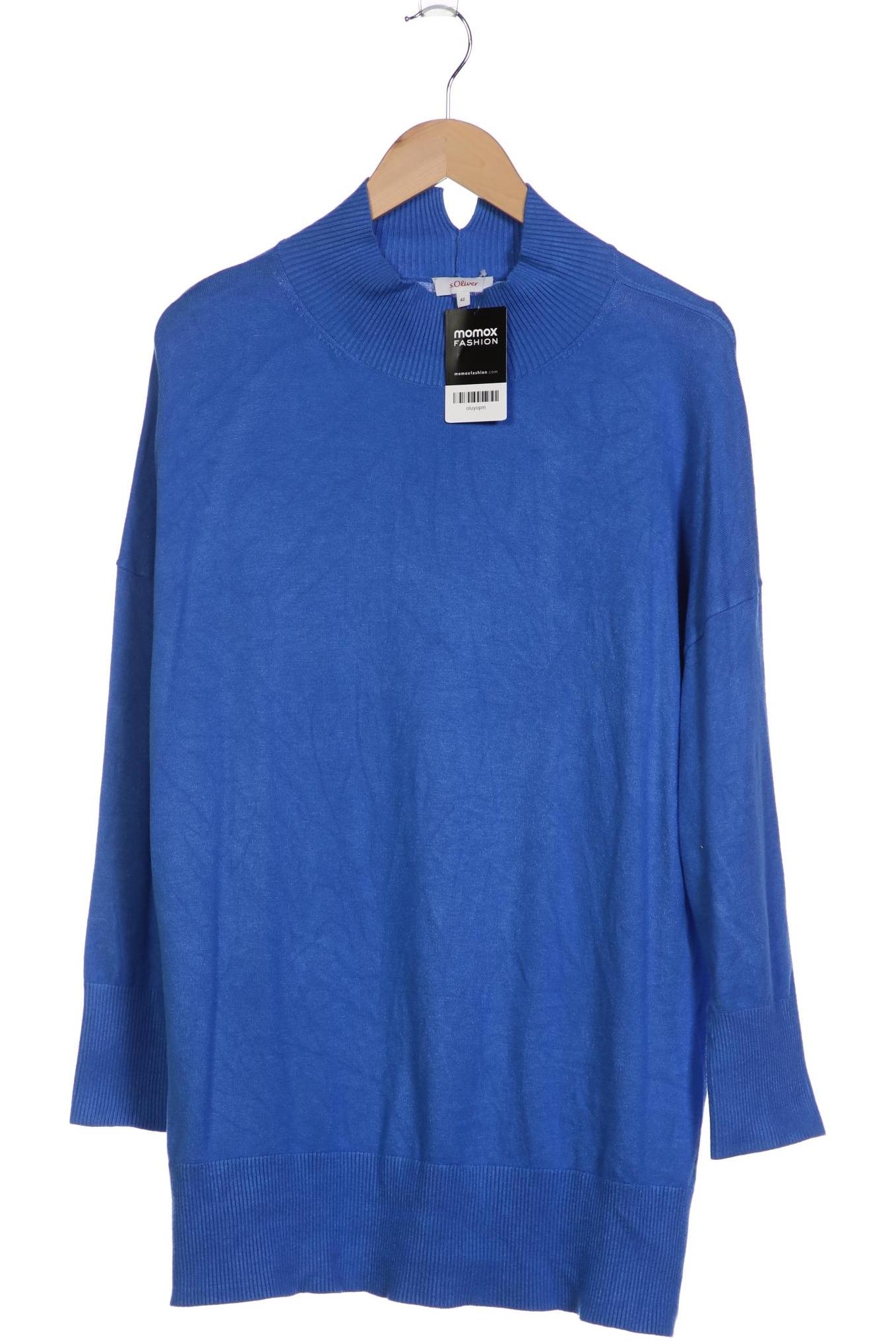 

s.Oliver Damen Pullover, blau, Gr. 42