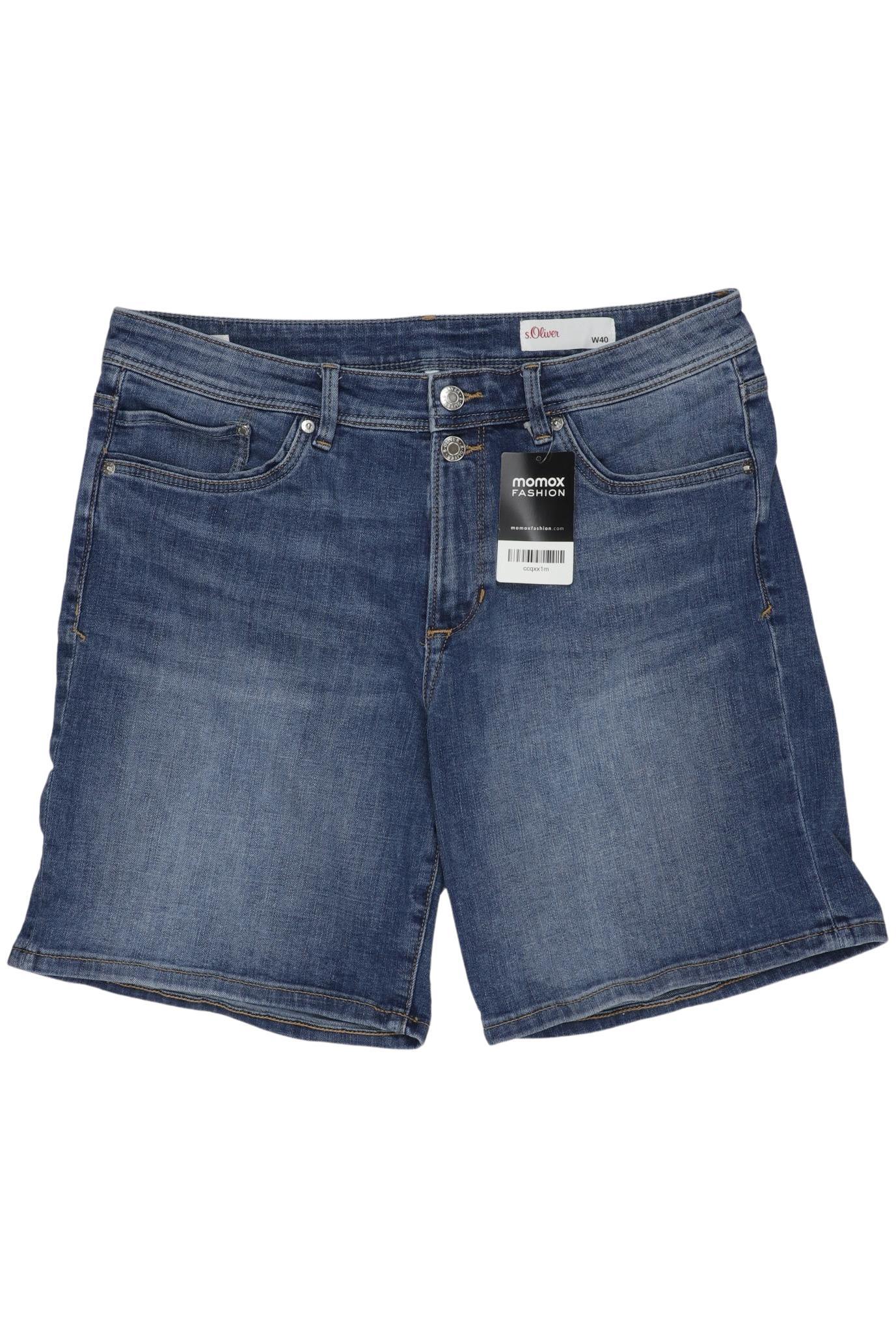 

s.Oliver Damen Shorts, blau, Gr. 40