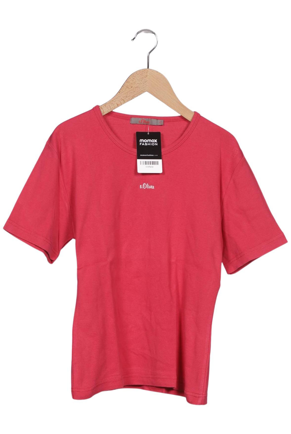 

s.Oliver Damen T-Shirt, pink, Gr. 40