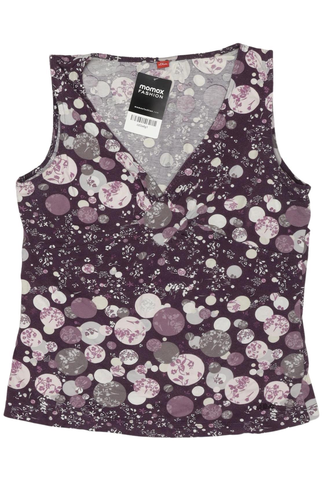 

s.Oliver Damen Top, bordeaux, Gr. 38
