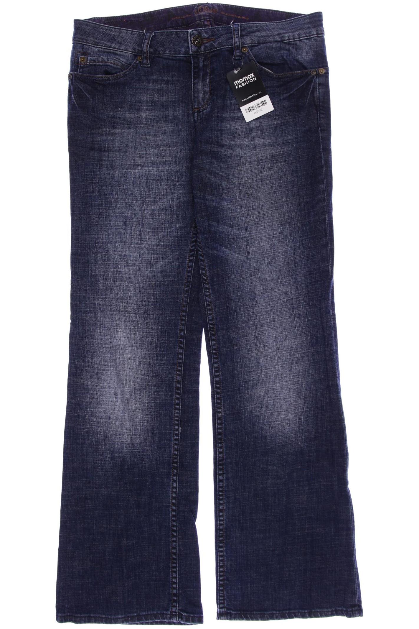 

s.Oliver Damen Jeans, blau