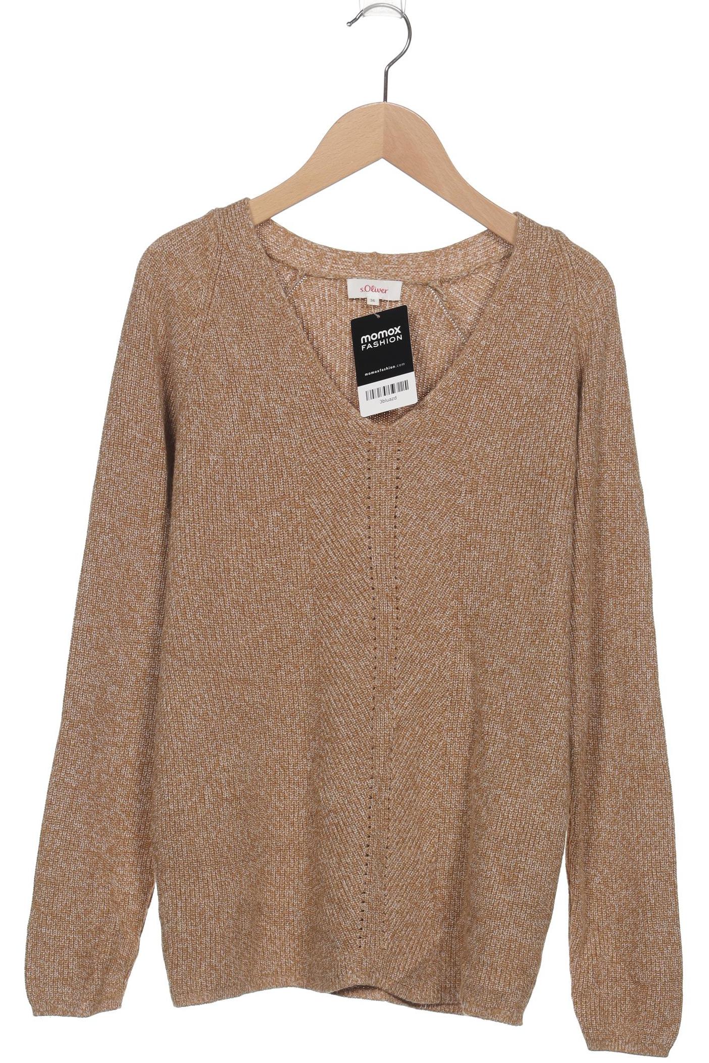 

s.Oliver Damen Pullover, braun, Gr. 36