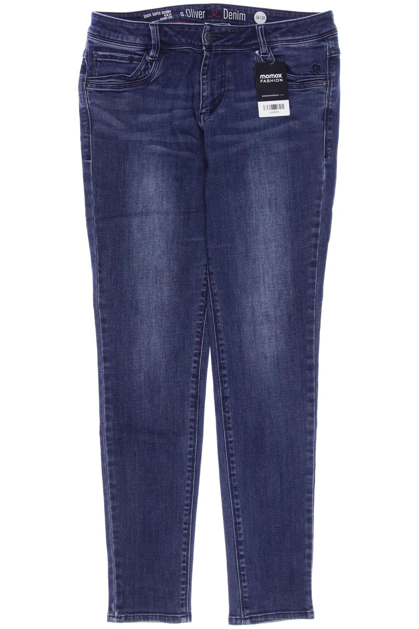 

s.Oliver Damen Jeans, blau