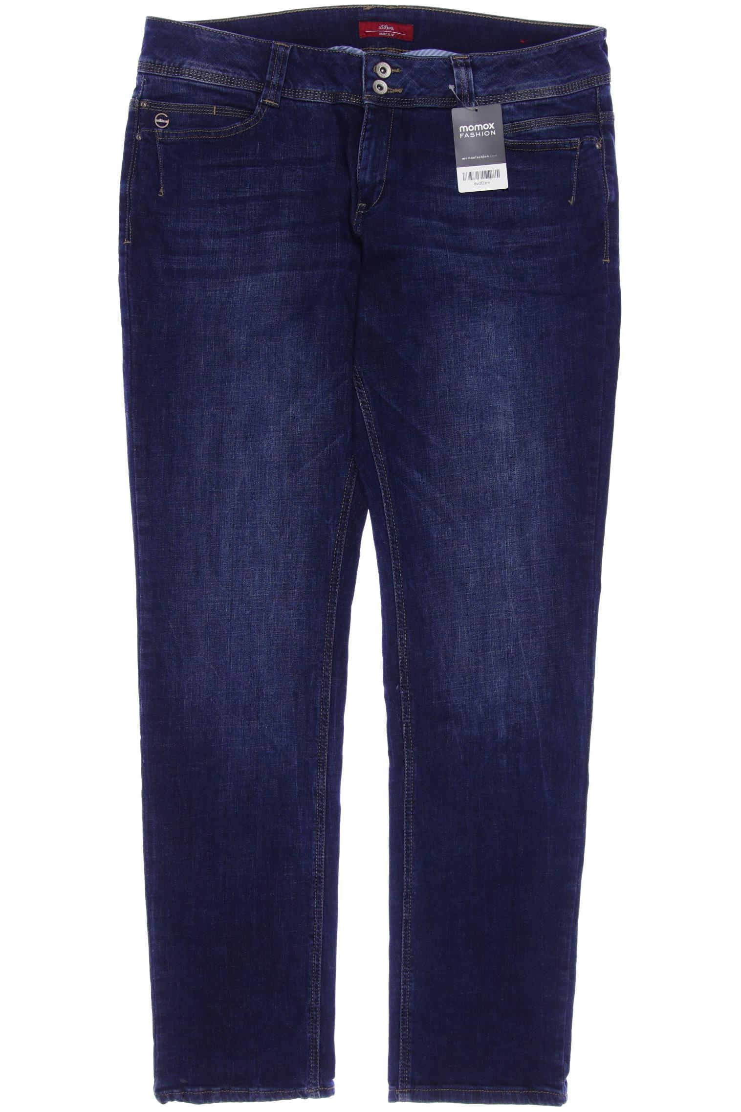 

s.Oliver Damen Jeans, marineblau
