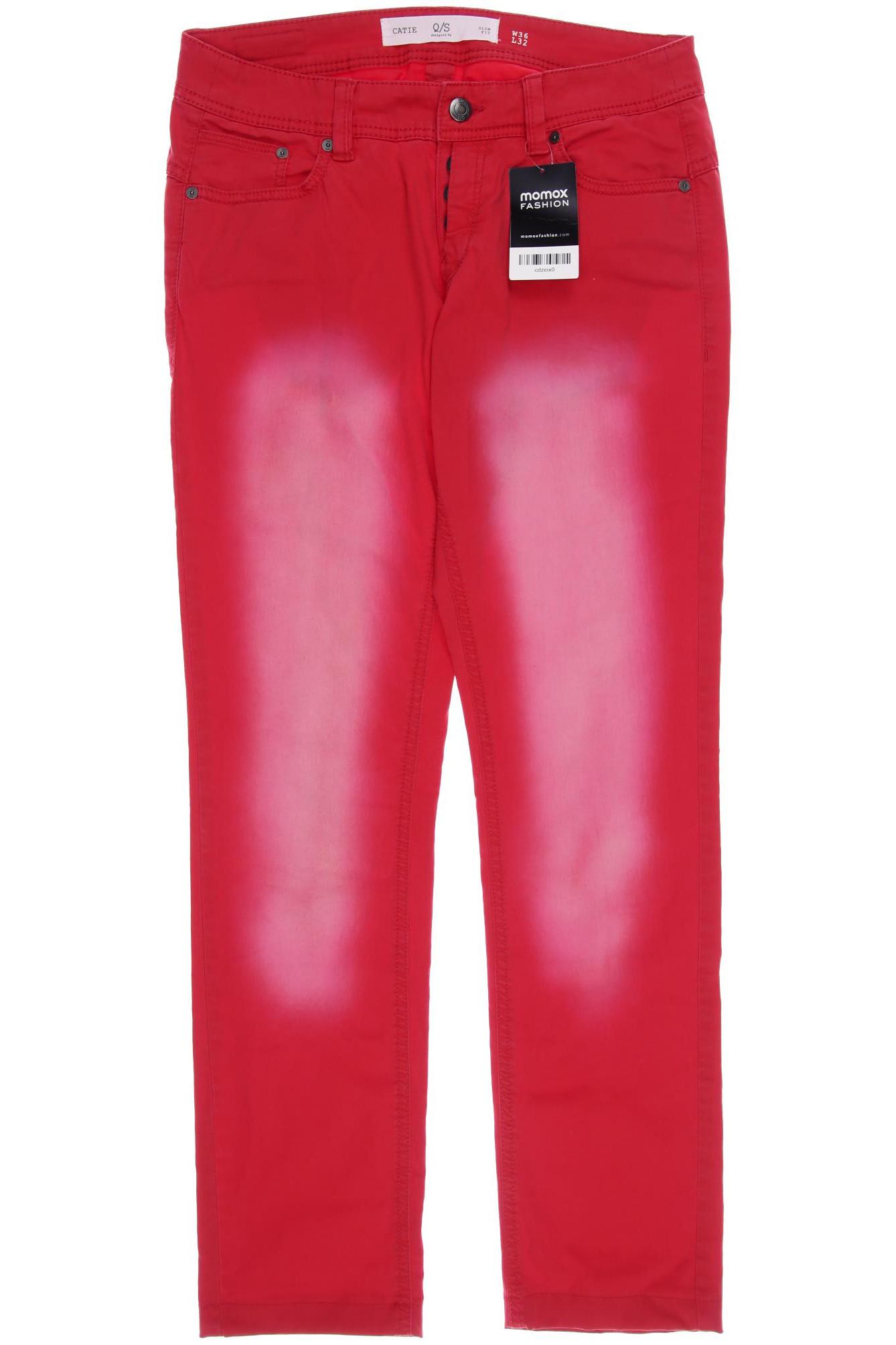 

s.Oliver Damen Jeans, rot