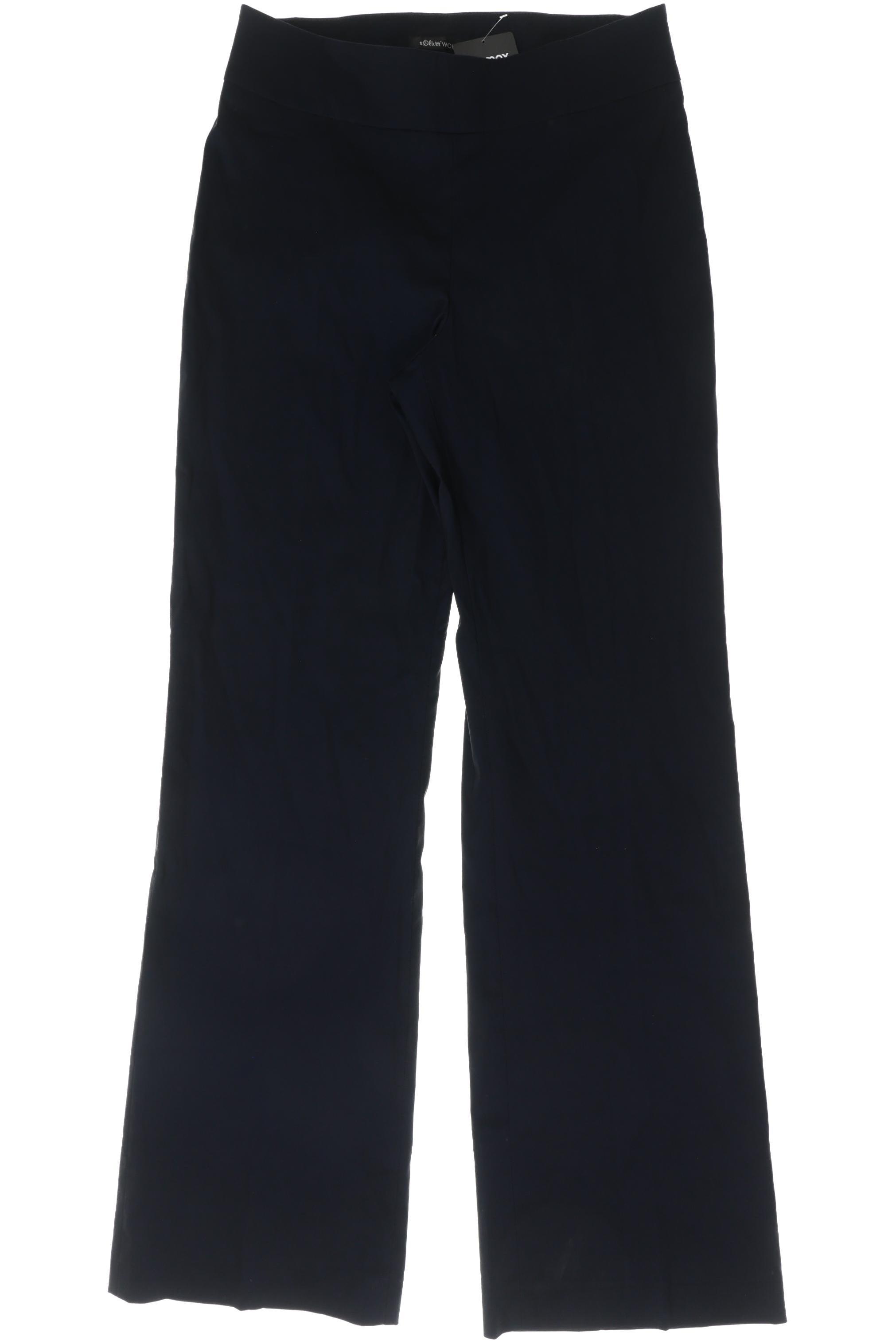 

s.Oliver Damen Stoffhose, blau, Gr. 36