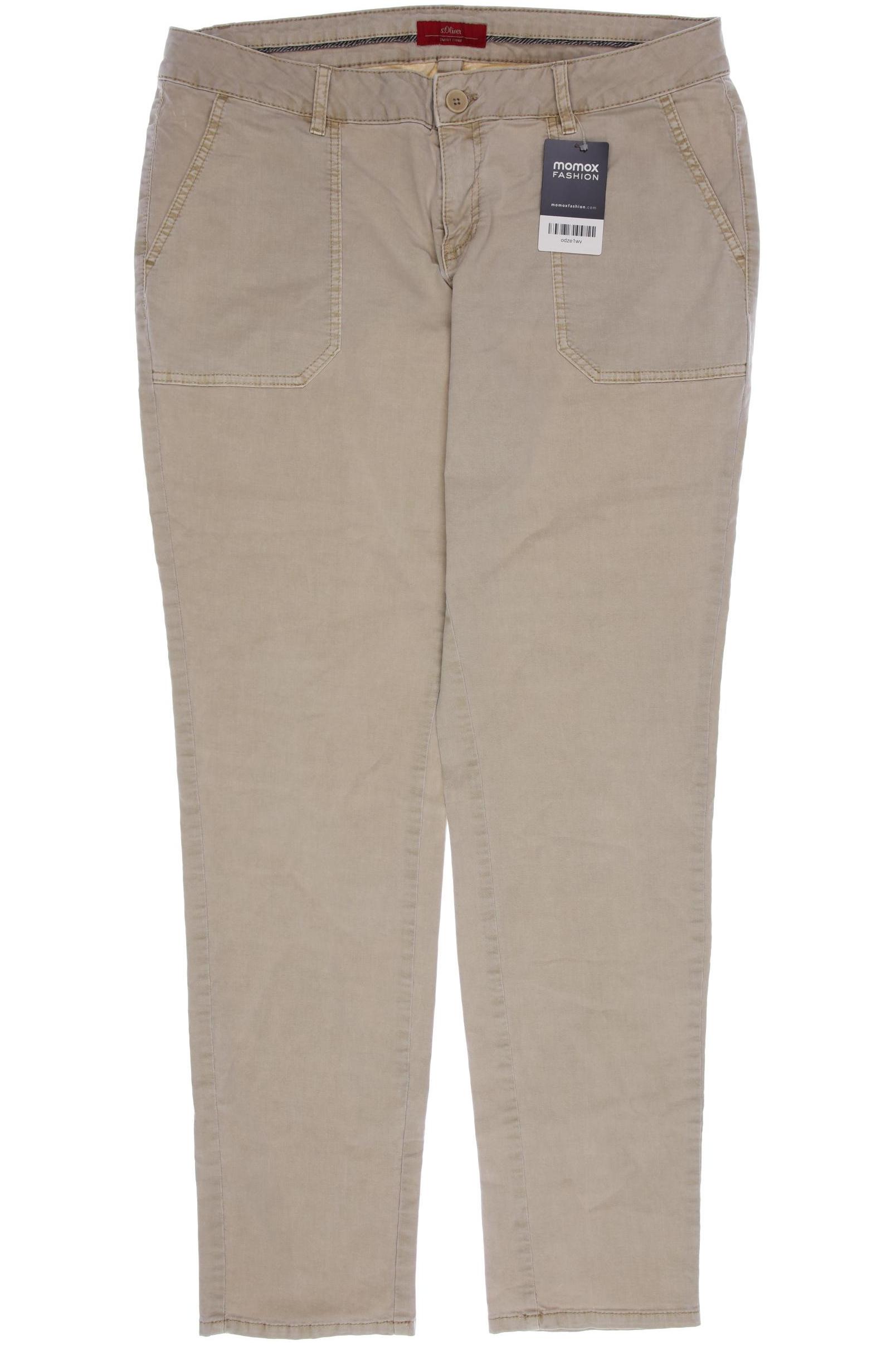 

s.Oliver Damen Stoffhose, beige, Gr. 40